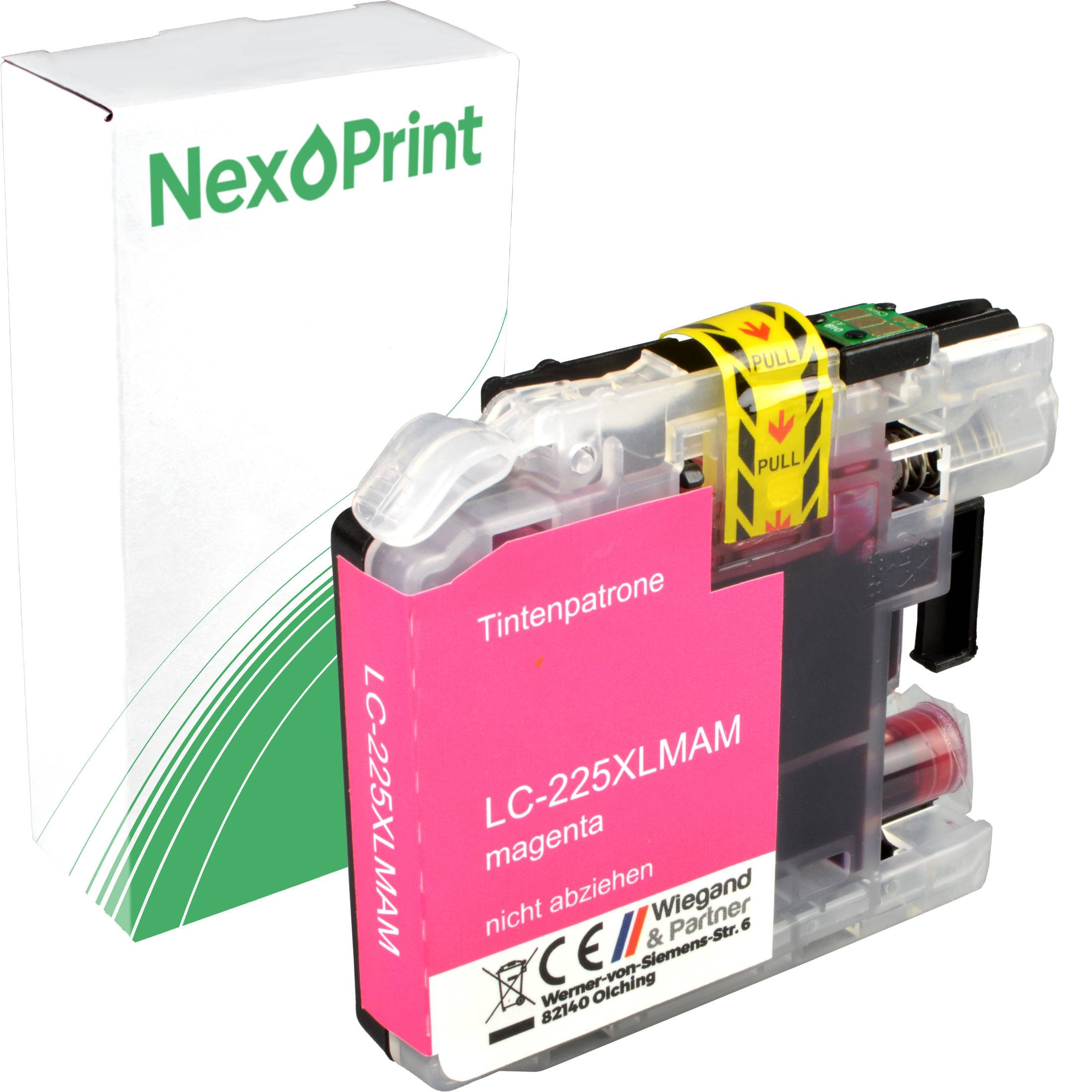 Eine Druckerpatrone mit der Aufschrift 