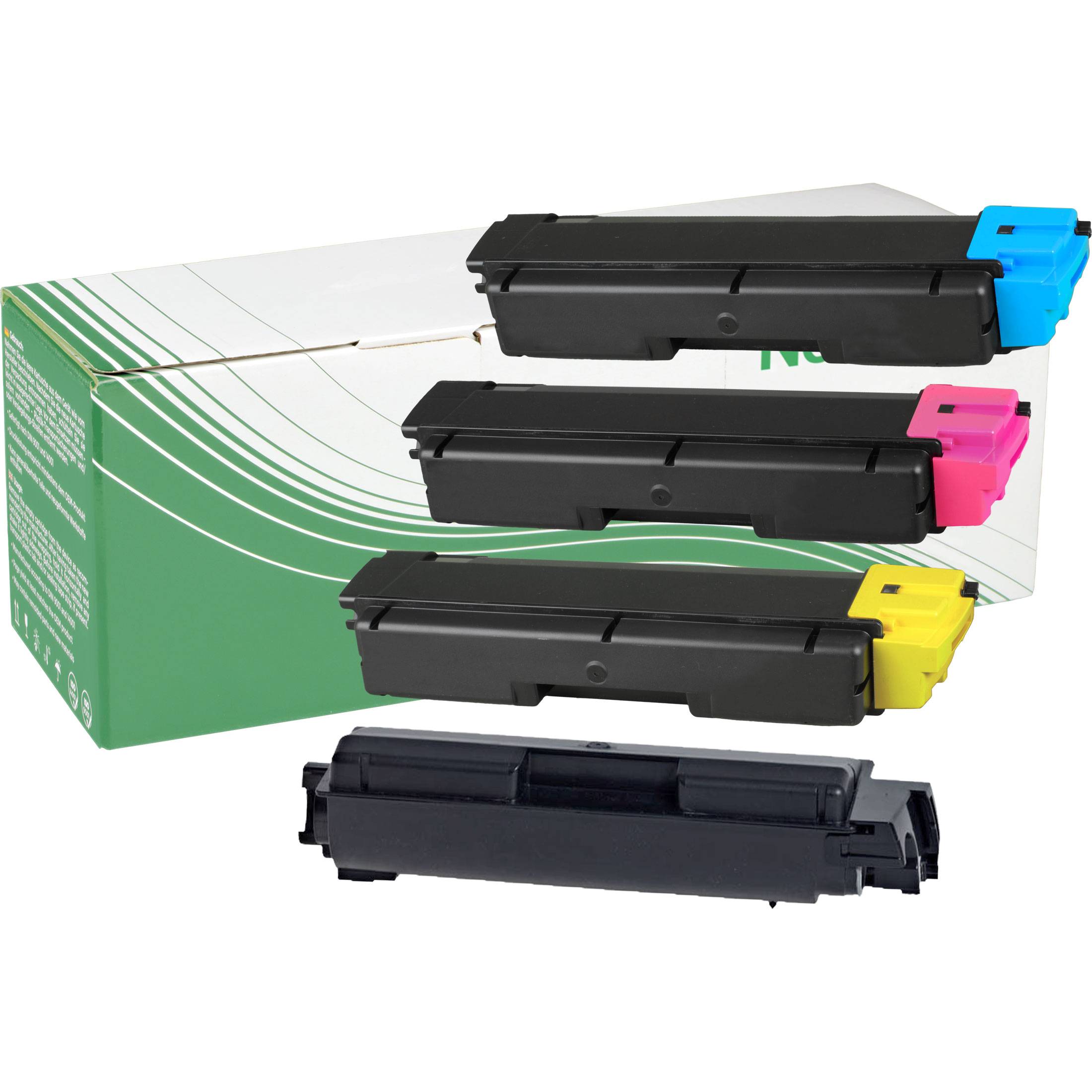 NexoPrint TK-580 Multipack Toner kompatibel mit Kyocera ECOSYS P6021cdn ECOSYS P6026cdn ECOSYS M6026cdn ECOSYS M6526cdn 12750 Seiten