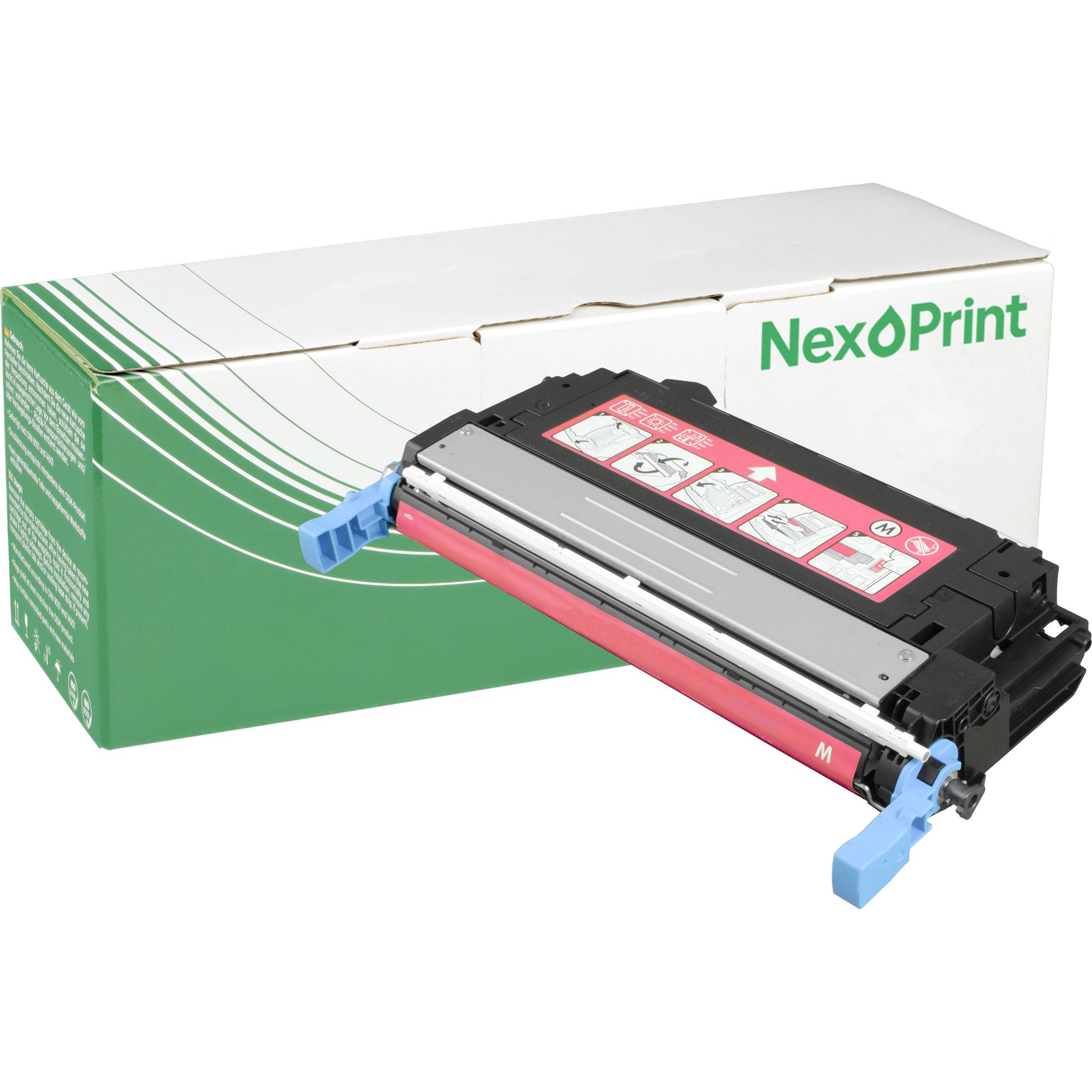 NexoPrint Q5953A 643A magenta Toner kompatibel mit HP Color LaserJet 4700dTN 4700N 4700PH Plus 10000 Seiten