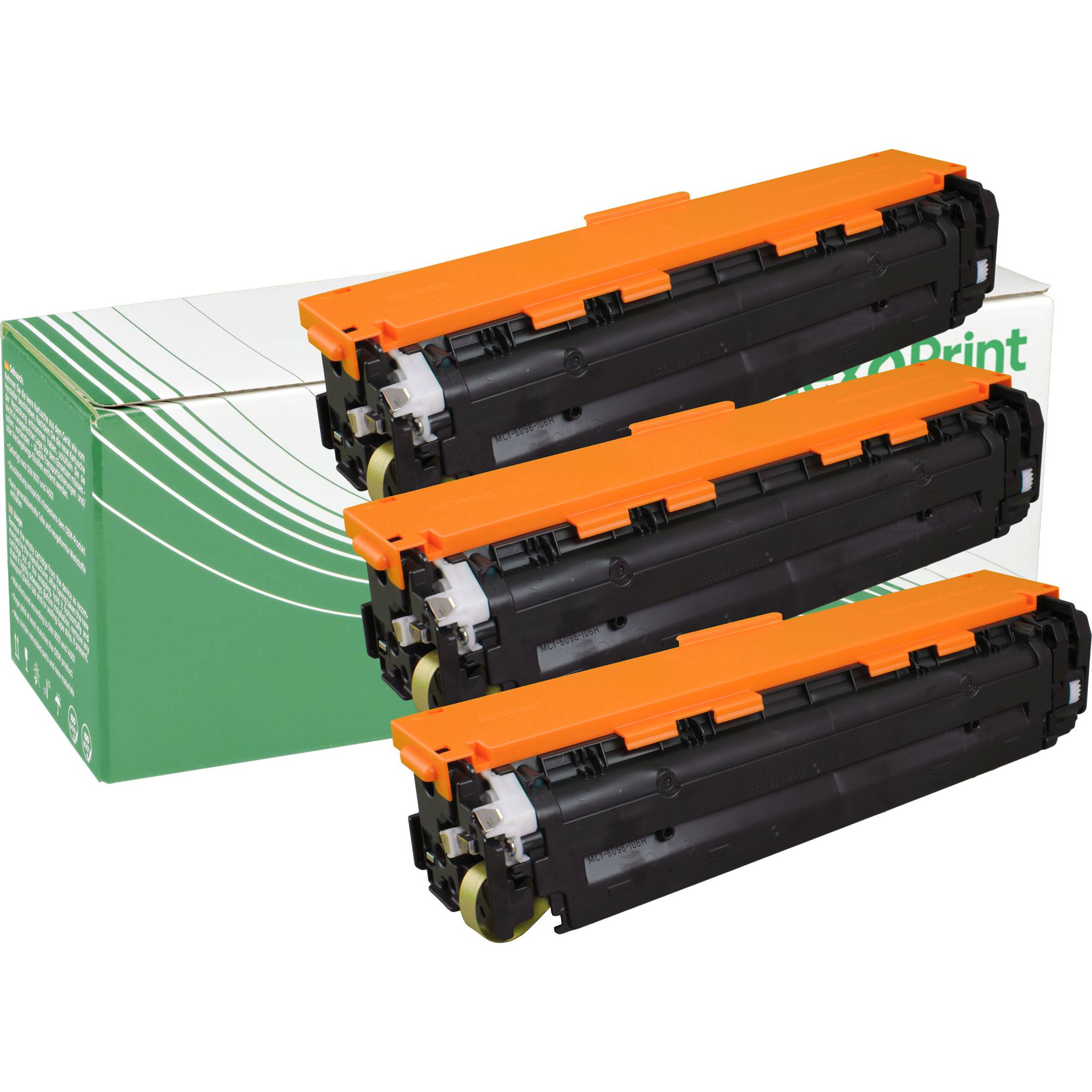 NexoPrint CF373AM 125A Multipack CMY Toner kompatibel mit HP Color LaserJet CM 1312 MFP Color LaserJet CM 1312 NFI MFP Color LaserJet CM 1312 WB