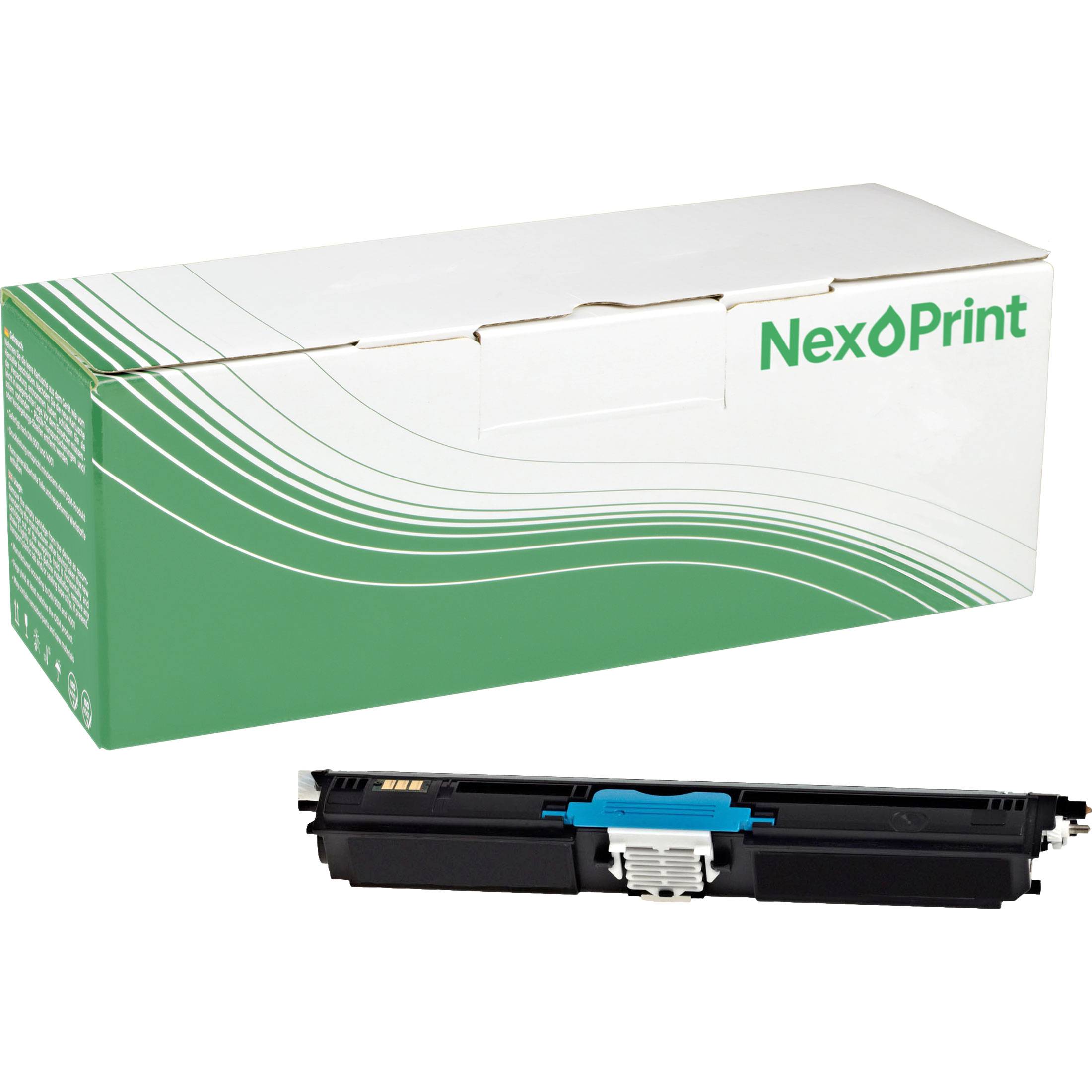 NexPrint-Tonerpatrone in grün-weißer Verpackungsbox; geeignet für die Verwendung in kompatiblen Druckern.