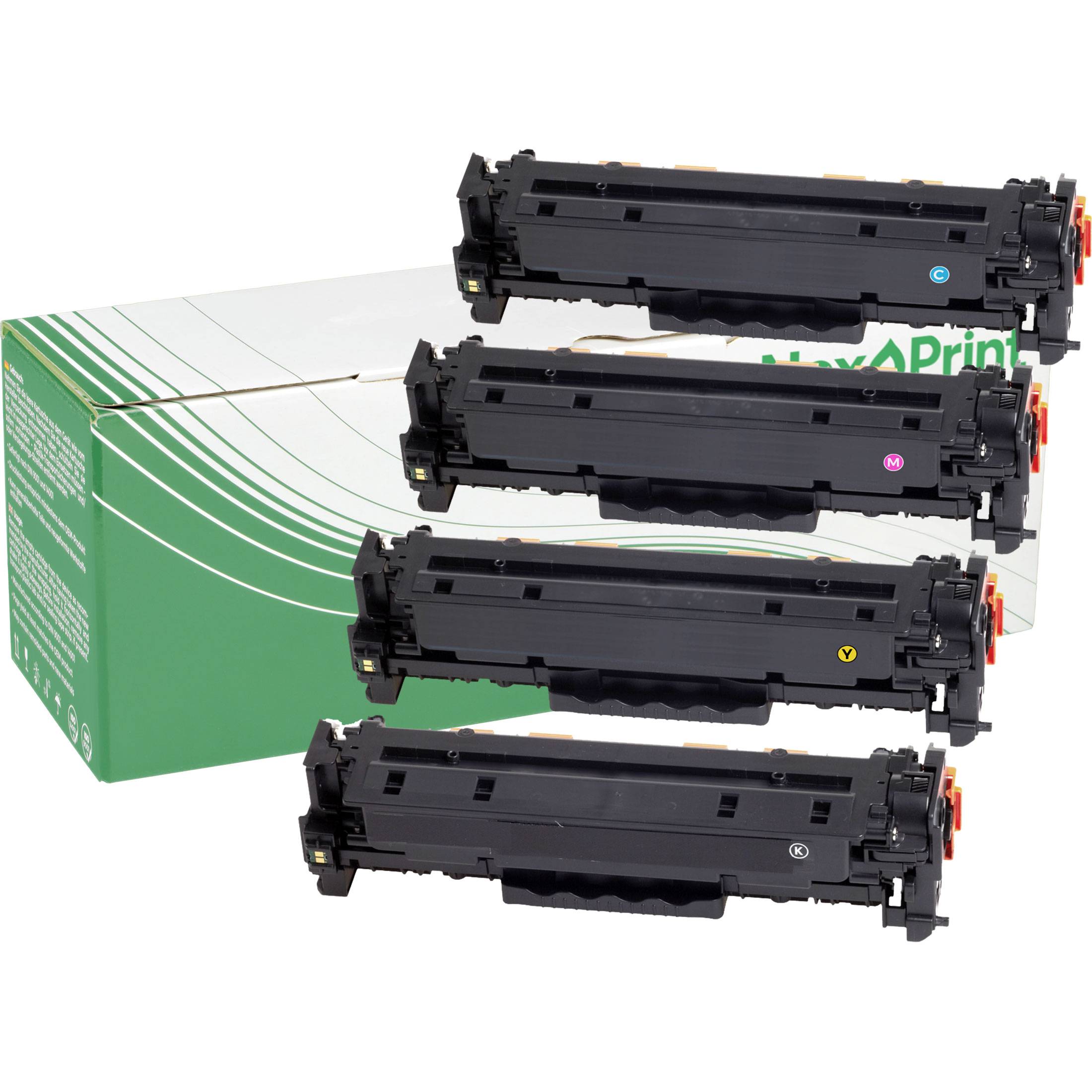 NexoPrint 718 Multipack Toner kompatibel mit Canon i-SENSYS LBP-7660 cdn LBP-7680 cdn LBP-7680 cX13600 Seiten