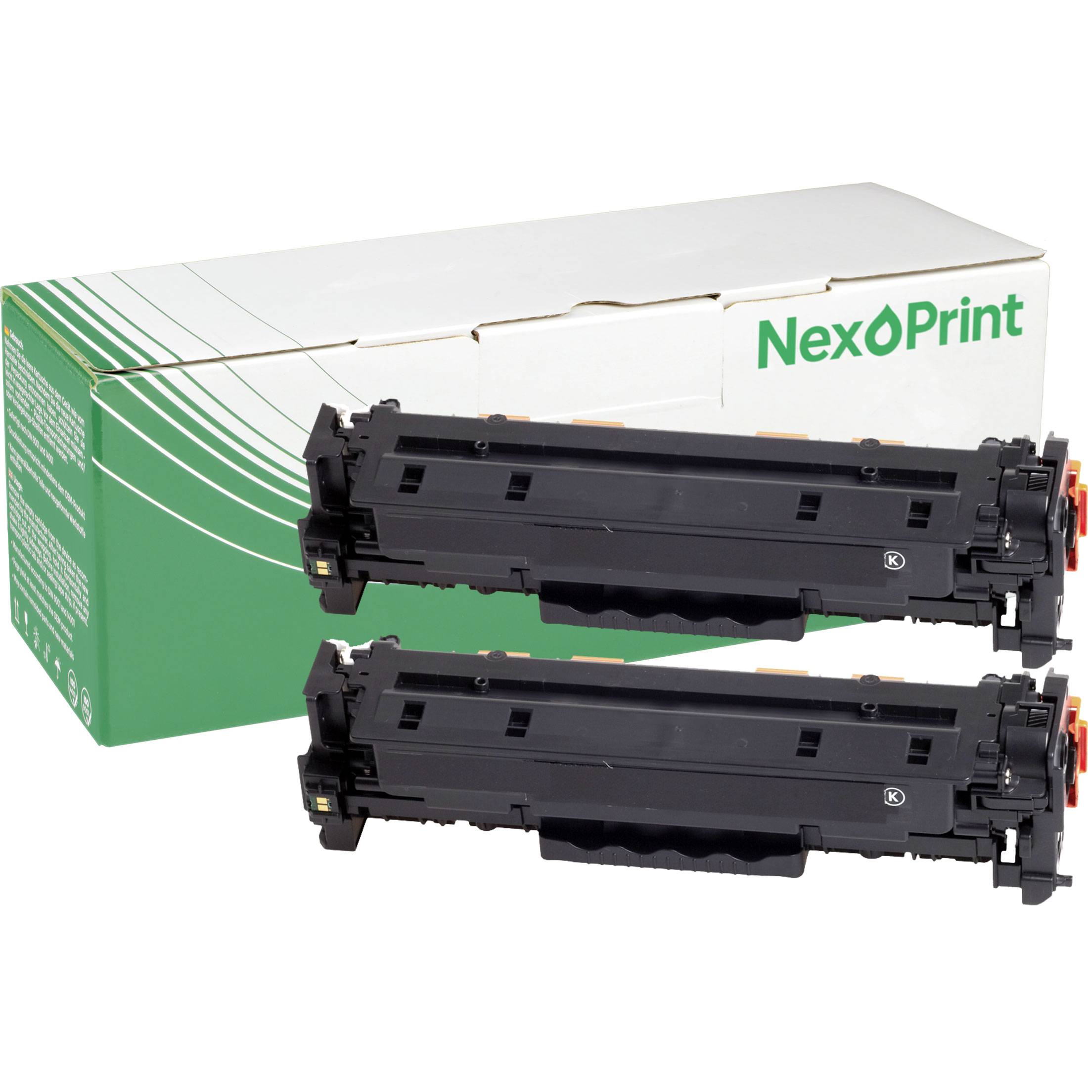 NexoPrint 718 Doppelpack schwarz Toner kompatibel mit Canon i-SENSYS LBP-7660 cdn i-SENSYS LBP-7680 cdn i-SENSYS LBP-7680 cx schwarz 8000 Seiten