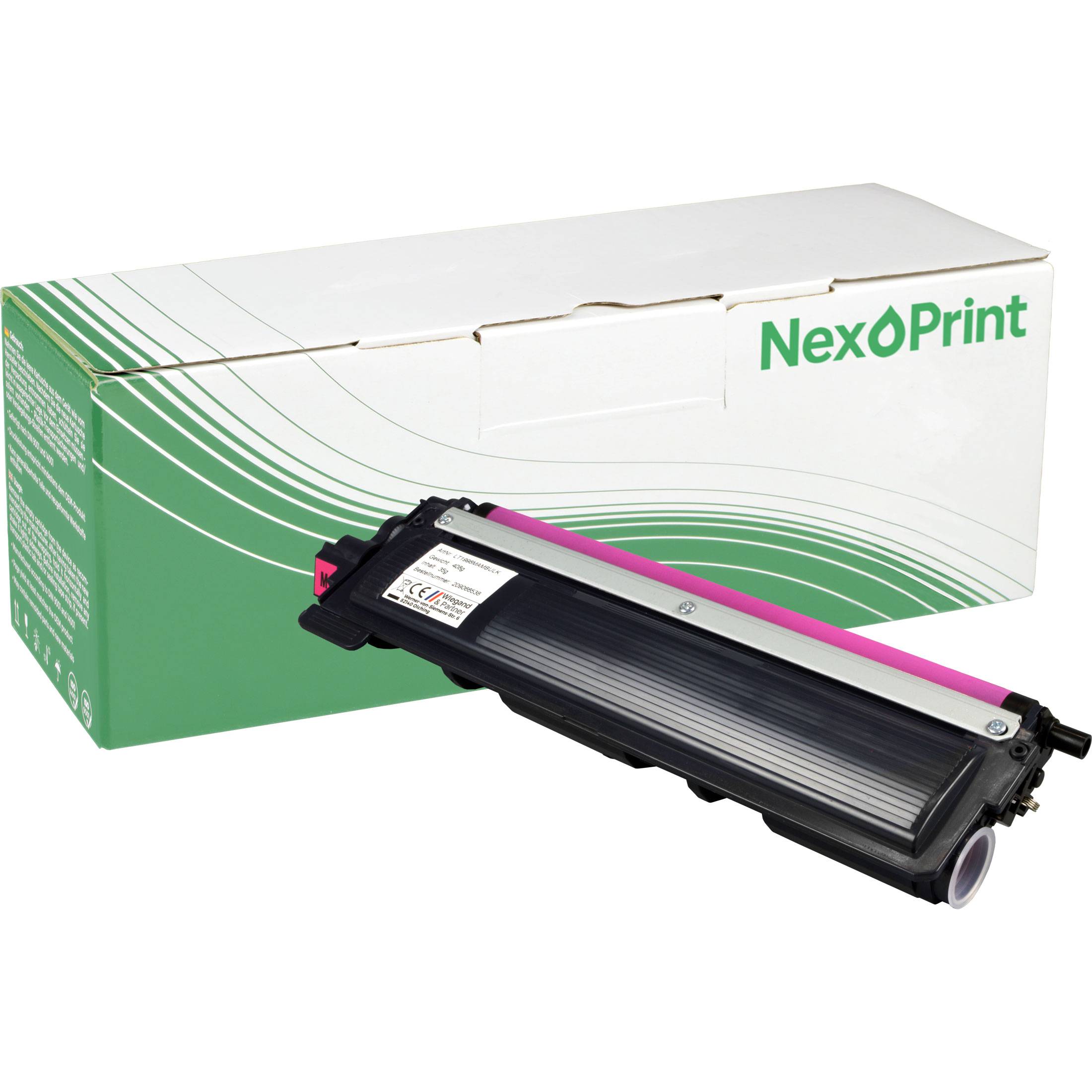 NexoPrint TN-230M magenta Toner kompatibel mit Brother MFC-9125 CN MFC-9320 CW MFC-9325 CW magenta 1600 Seiten