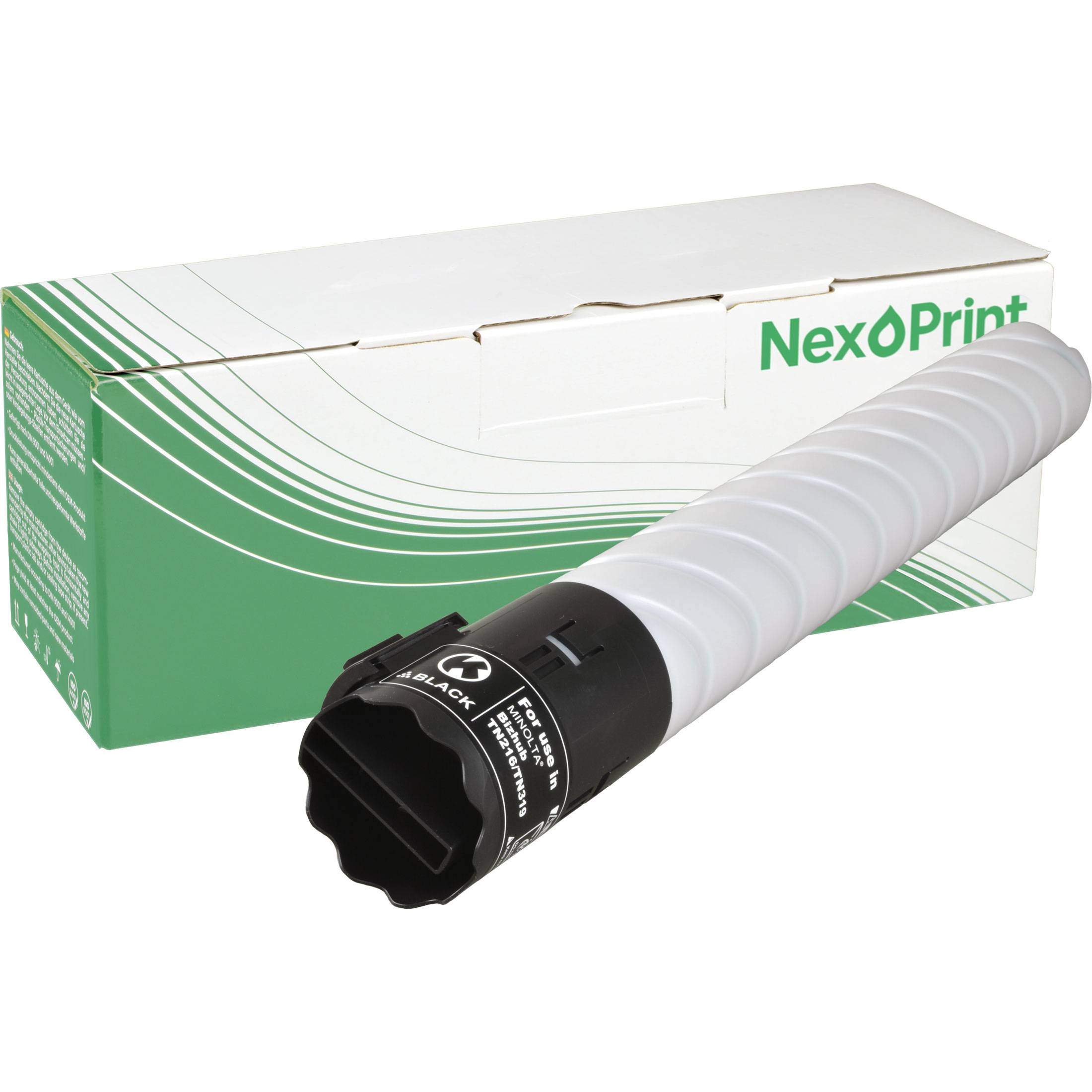 NexoPrint Minolta TN-216K schwarz Toner kompatibel mit Konica Minolta Bizhub C220 C280 32000 Seiten
