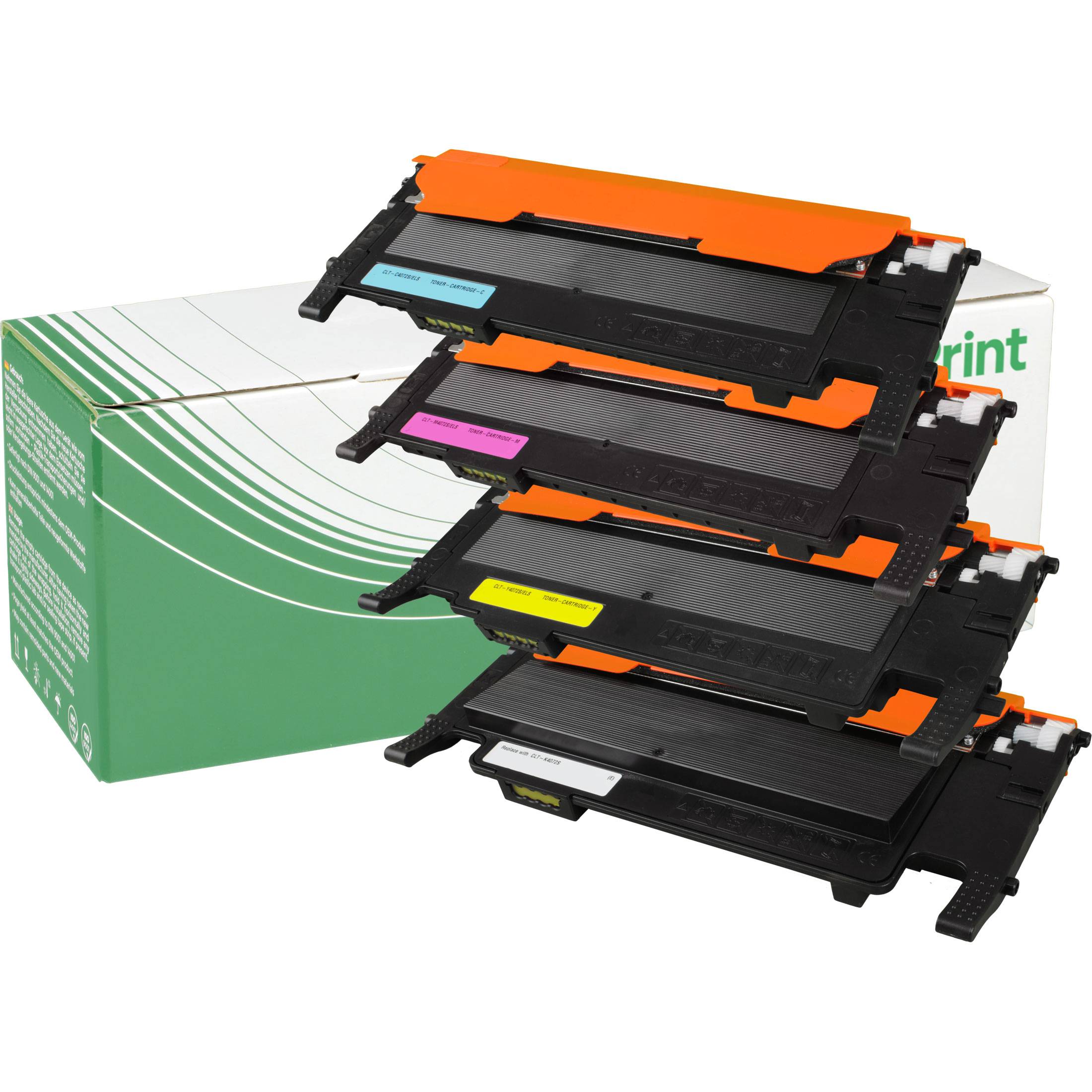 NexoPrint CLT-P4072S SU382A Multipack Toner kompatibel mit Samsung CLX-3185 FW CLX-3185N CLX-3185 W 4500 Seiten