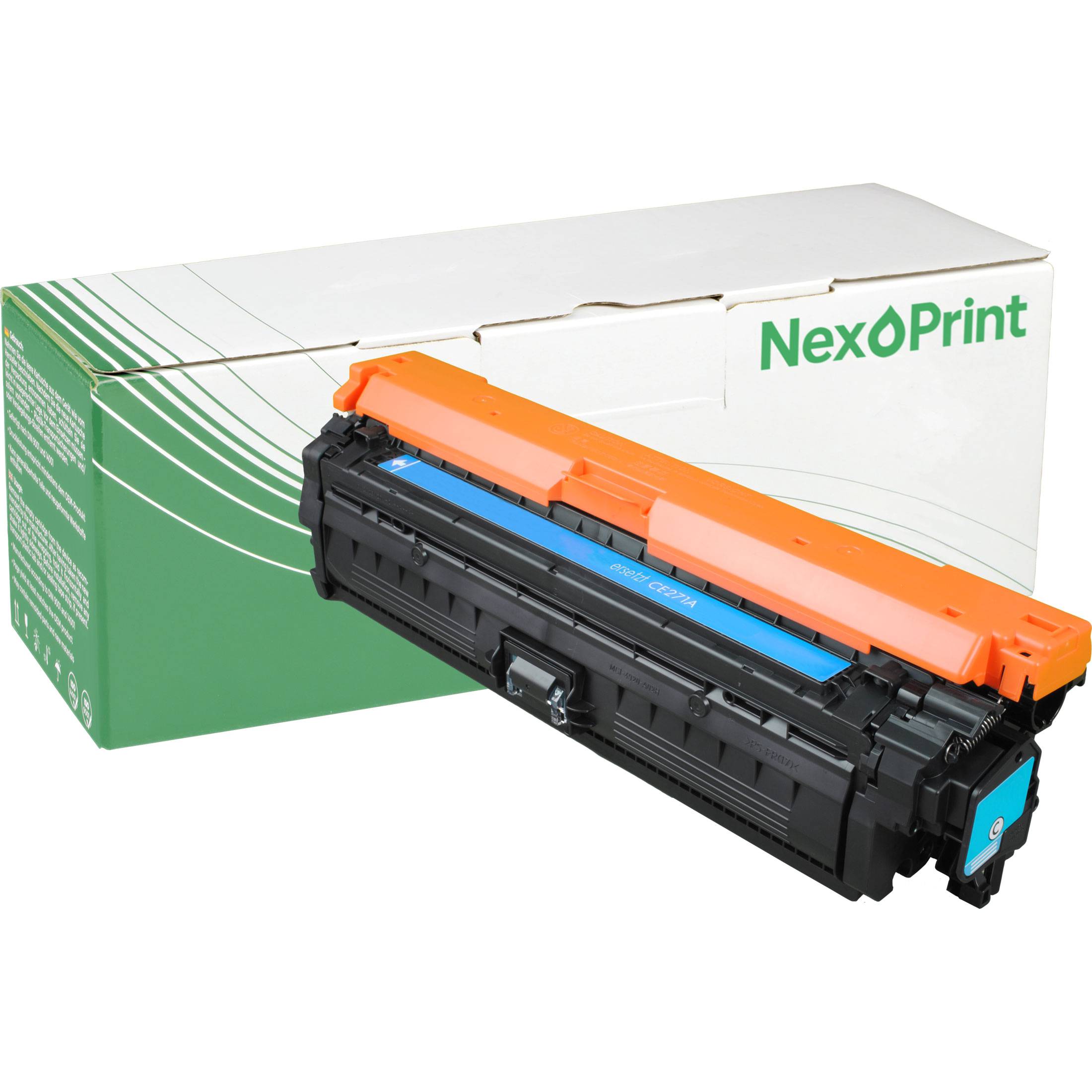 NexoPrint CE271A 650A cyan Toner kompatibel mit HP Color LaserJet Enterprise M750dn M750N M750xh 15000 Seiten