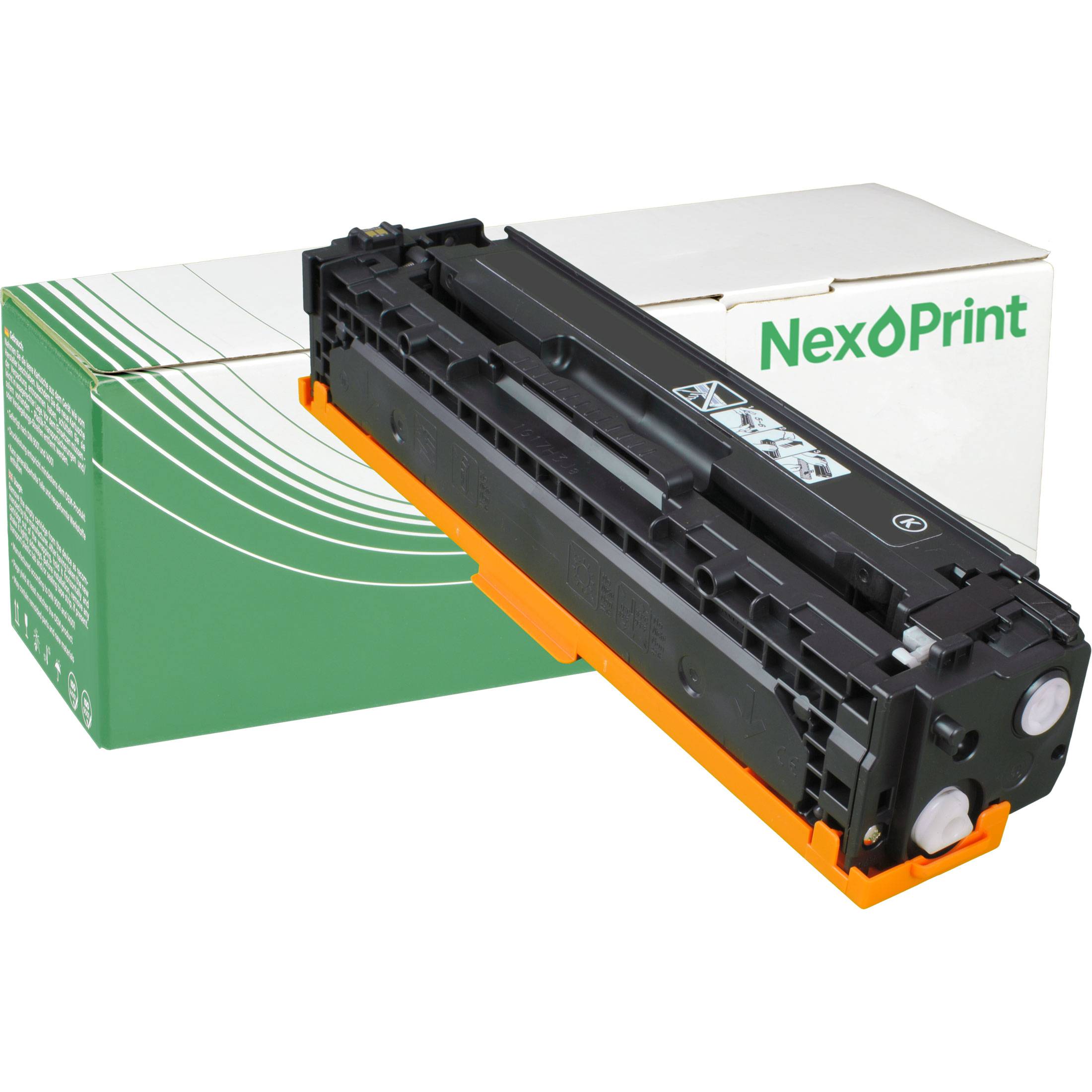 NexoPrint CE320A 128A schwarz Toner kompatibel mit HP LaserJet CP 1525 n LaserJet CP 1525 nw LaserJet CP 1526 nw schwarz 2250 Seiten