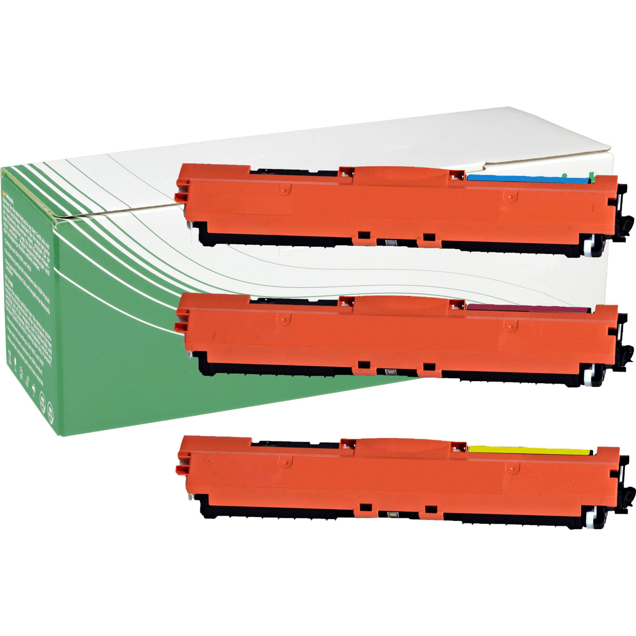 NexoPrint CF341A 126A Multipack CMY Toner kompatibel mit HP Color LaserJet Pro CP 1026 nw Color LaserJet Pro CP 1027 nw Color LaserJet Pro CP 1028