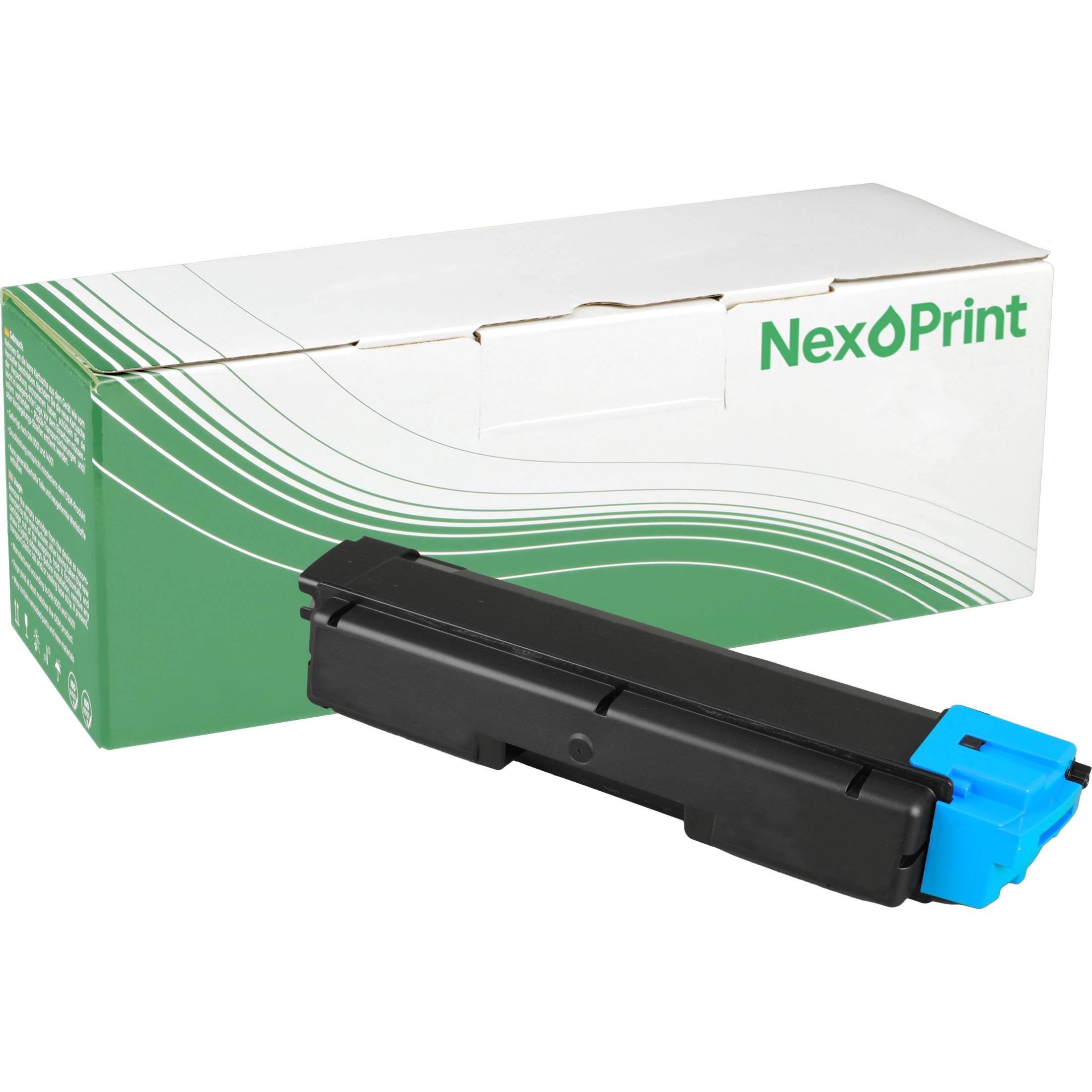 NexoPrint TK-580C 1T02KTCNL0 cyan Toner kompatibel mit Kyocera ECOSYS P 6021 cdn FS-C 5150 DN cyan 3000 Seiten
