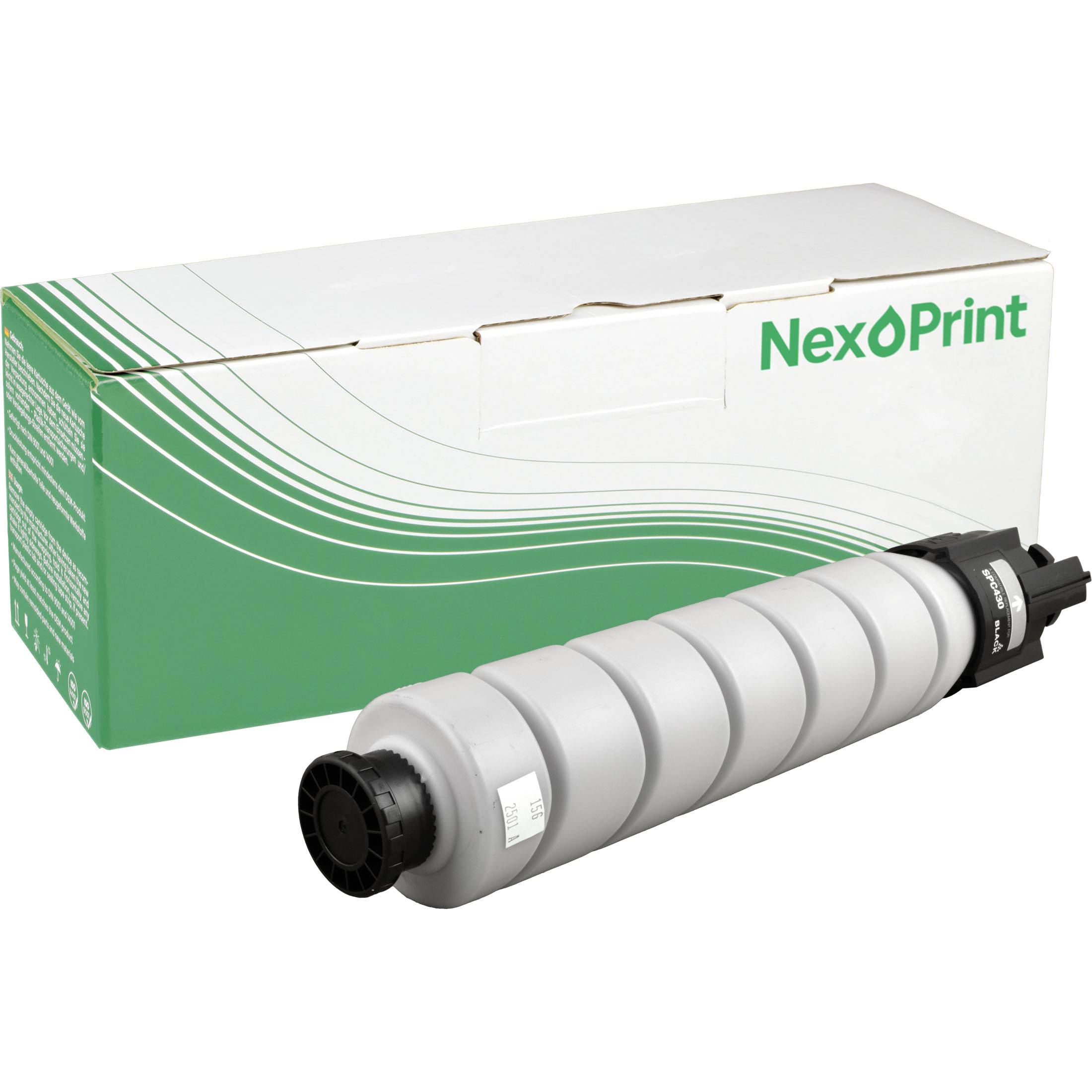 NexoPrint 821279 SPC430E schwarz Toner kompatibel mit Ricoh Aficio SP C430dn C431dn C431dn-hs 15000 Seiten