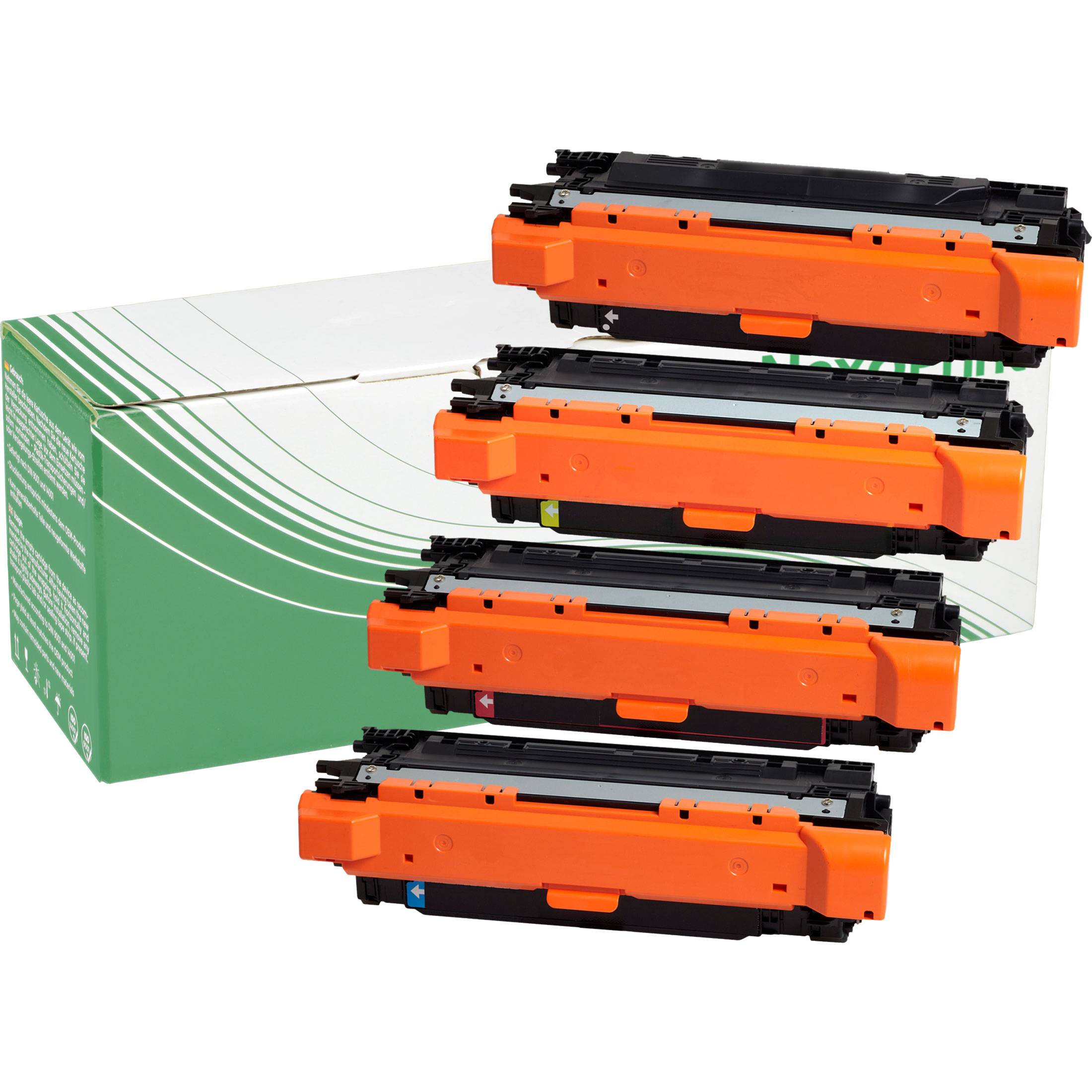 NexoPrint CE400X+401A-03A 507X 507A Multipack KCMY Toner kompatibel mit HP LaserJet Enterprise 500 color M 551 n LaserJet Enterprise 500 color