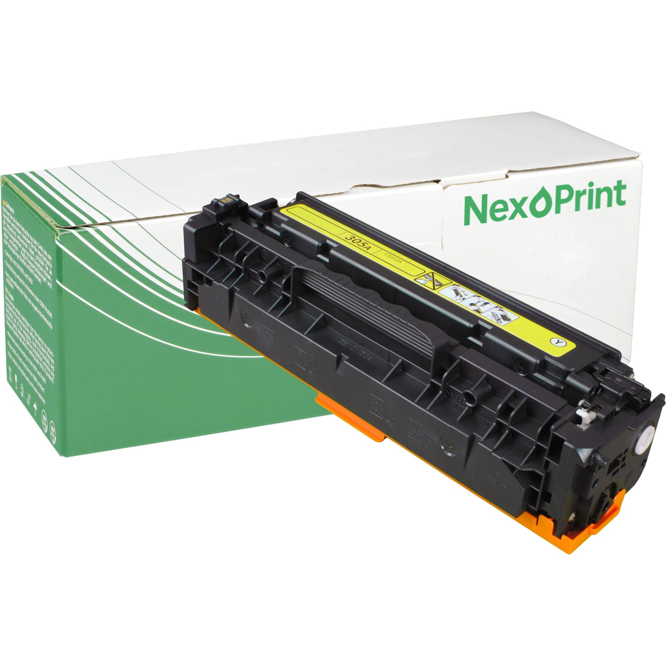 NexoPrint CE412A 305A yellow Toner kompatibel mit HP LaserJet Pro 400 color M 451 nw LaserJet Pro 400 color MFP M 475 dn LaserJet Pro 400 color MFP