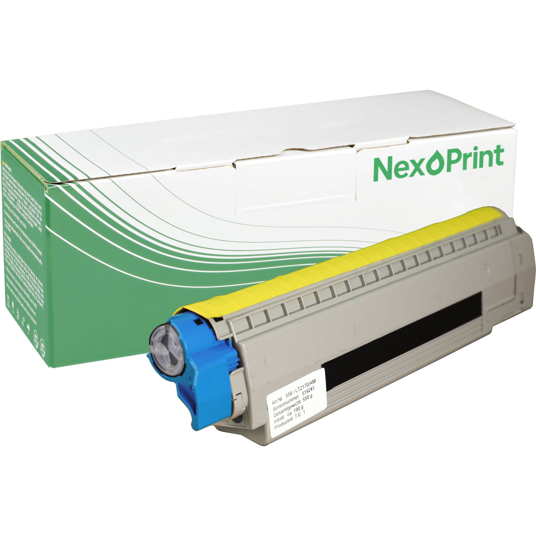 NexoPrint 593-11035 899WG Doppelpack schwarz Toner kompatibel mit Dell 2150cn 2155cdn 2155cn 6000 Seiten