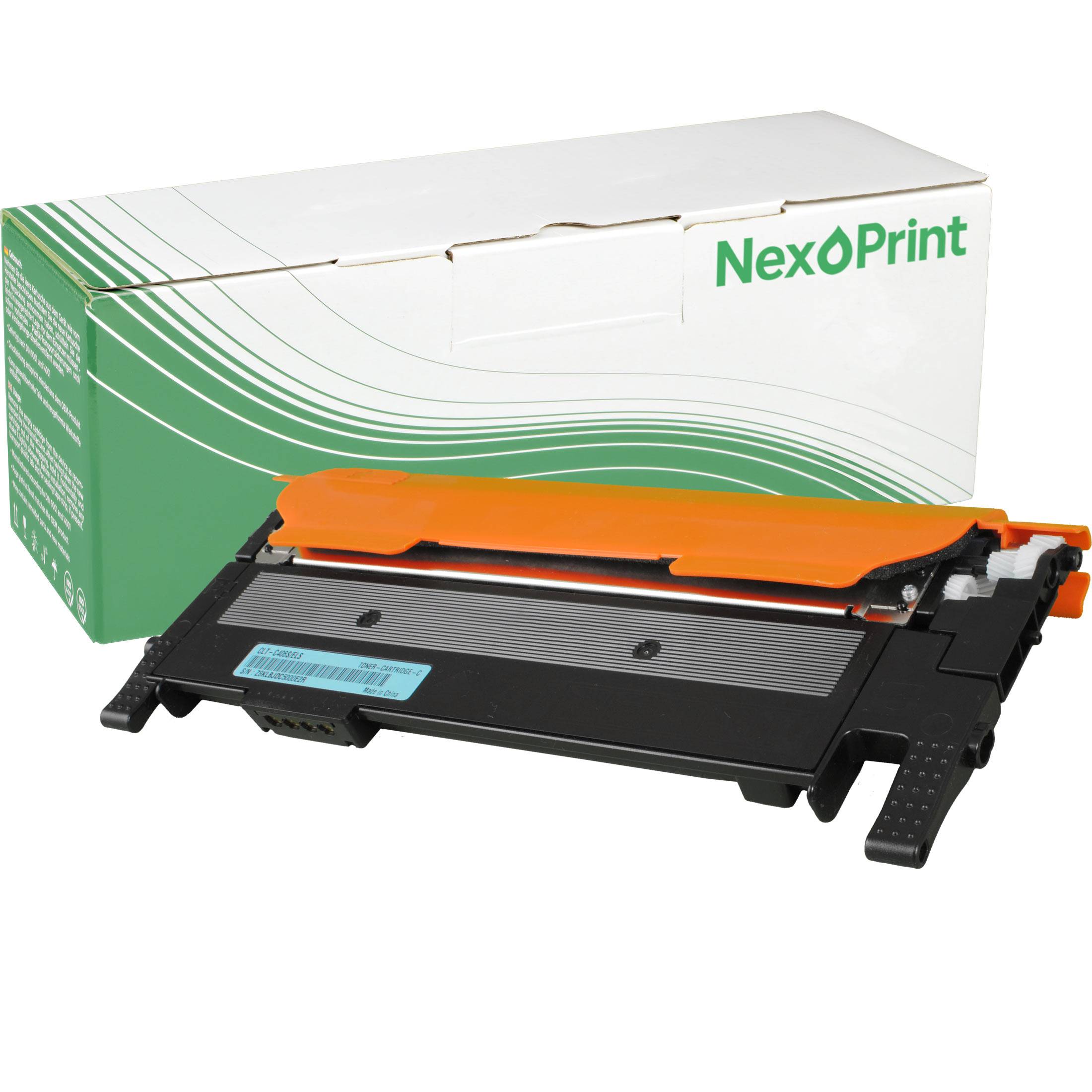 NexoPrint CLT-C406S/ELS ST984A cyan Toner kompatibel mit HP Samsung SL-C460 W Samsung Xpress C410 W Samsung Xpress C460 FW 1100 Seiten