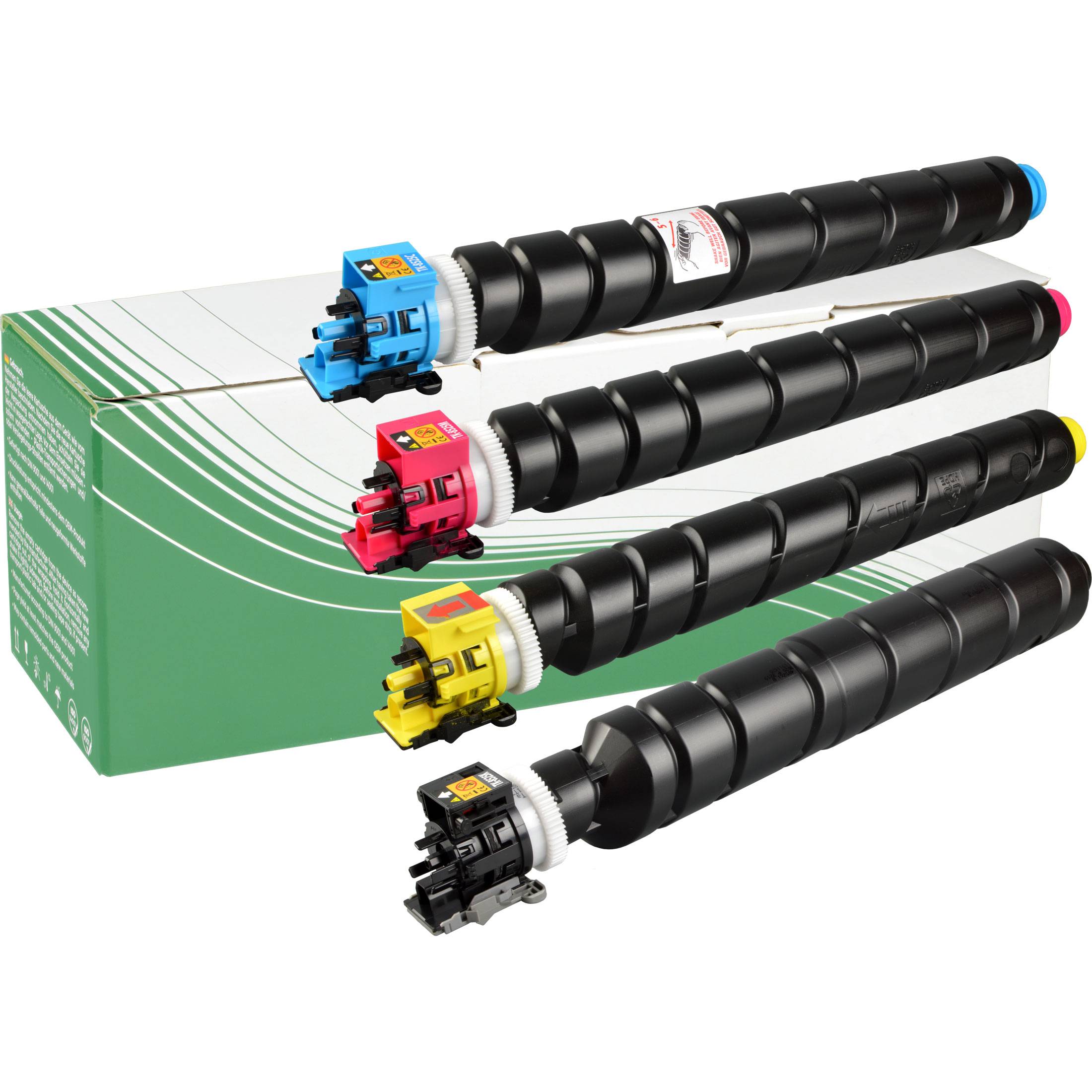 NexoPrint TK-8525 Multipack Toner kompatibel mit Kyocera TASKalfa 2553ci 3253ci 4053ci 5053ci 90000 Seiten