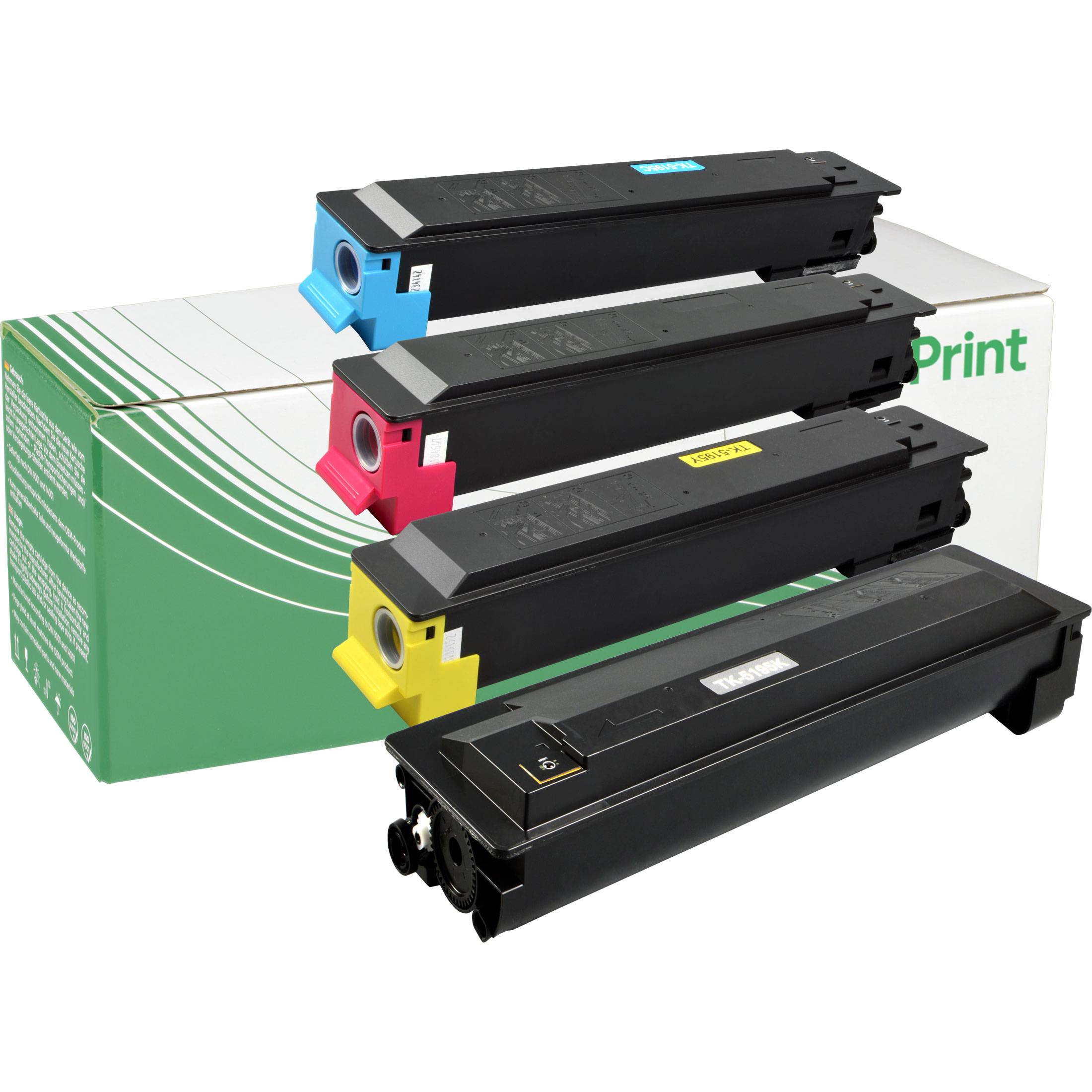 NexoPrint TK-5195 Multipack KCMY Toner kompatibel mit Kyocera ECOSYS P5026cdn, ECOSYS M5526cdn, ECOSYS M5526cdw, ECOSYS P5026cdw CMYK 39750 Seiten