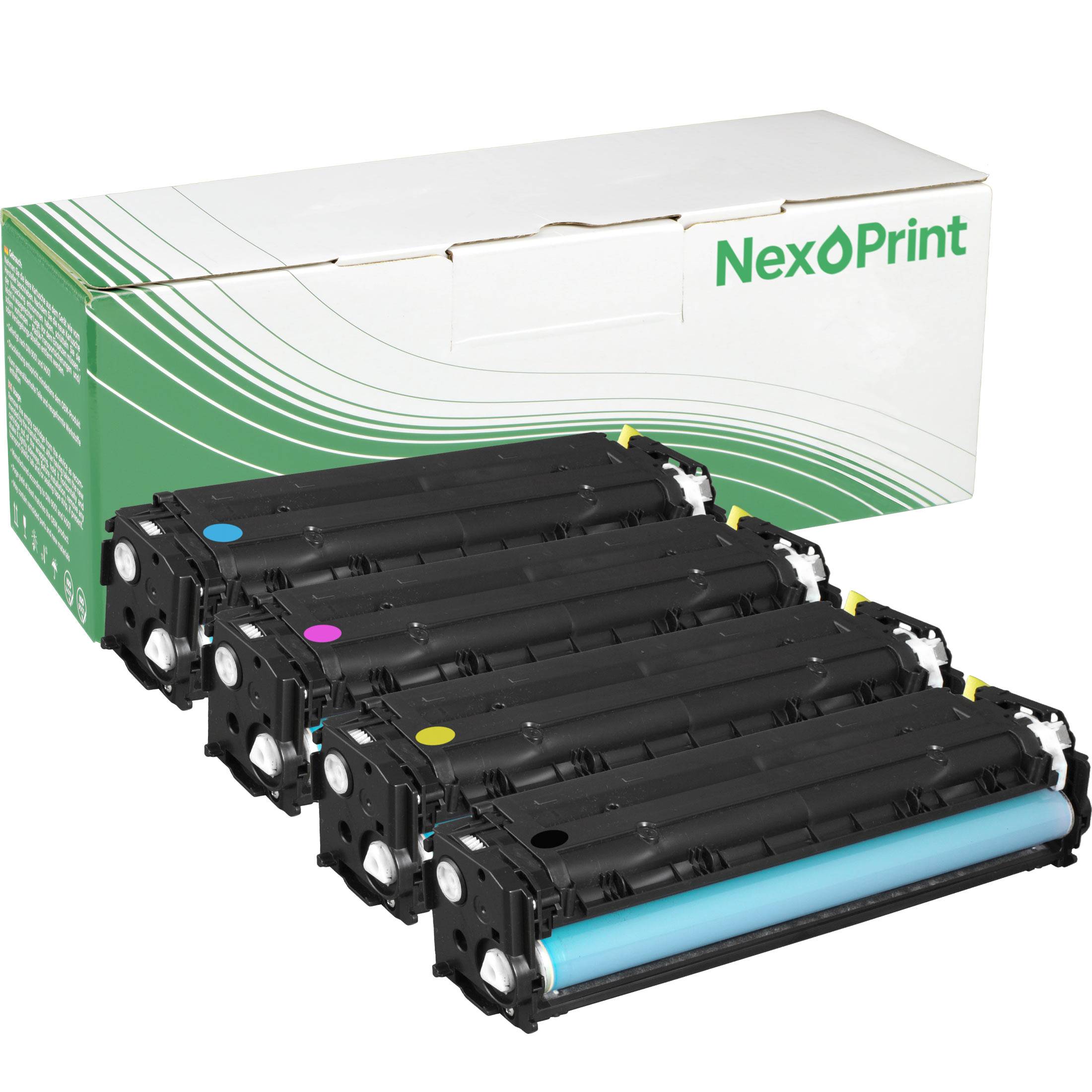 NexoPrint CF210X+CF211A-13A 131X131A Multipack Toner kompatibel mit HP LaserJet Pro 200 color M251Nw Pro 200 color M276N Pro 200 color M276Nw 8750