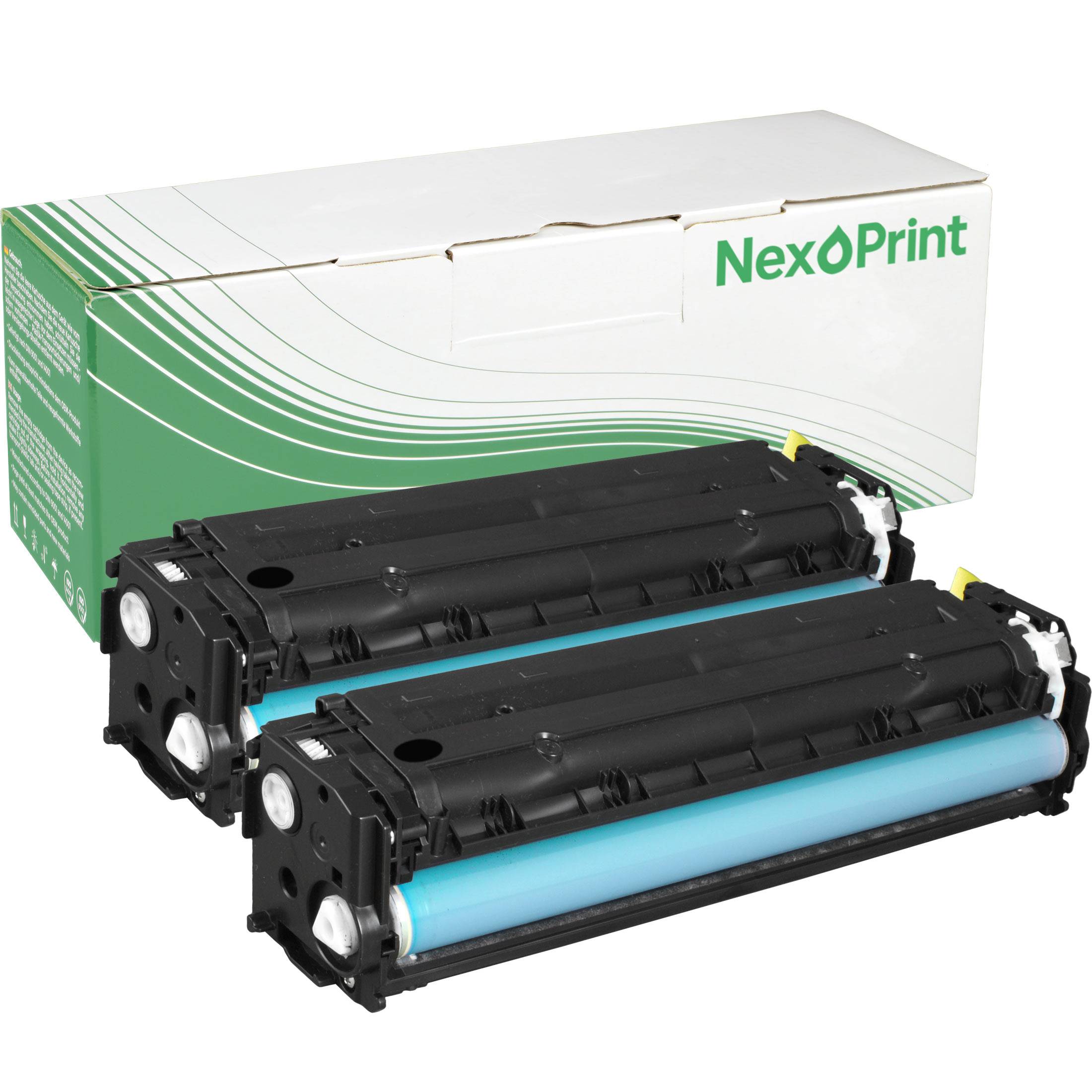 NexoPrint CF210XD 131X Doppelpack schwarz Toner kompatibel mit HP LaserJet Pro 200 color M251Nw Pro 200 color M276N Pro 200 color M276Nw 5500 Seiten