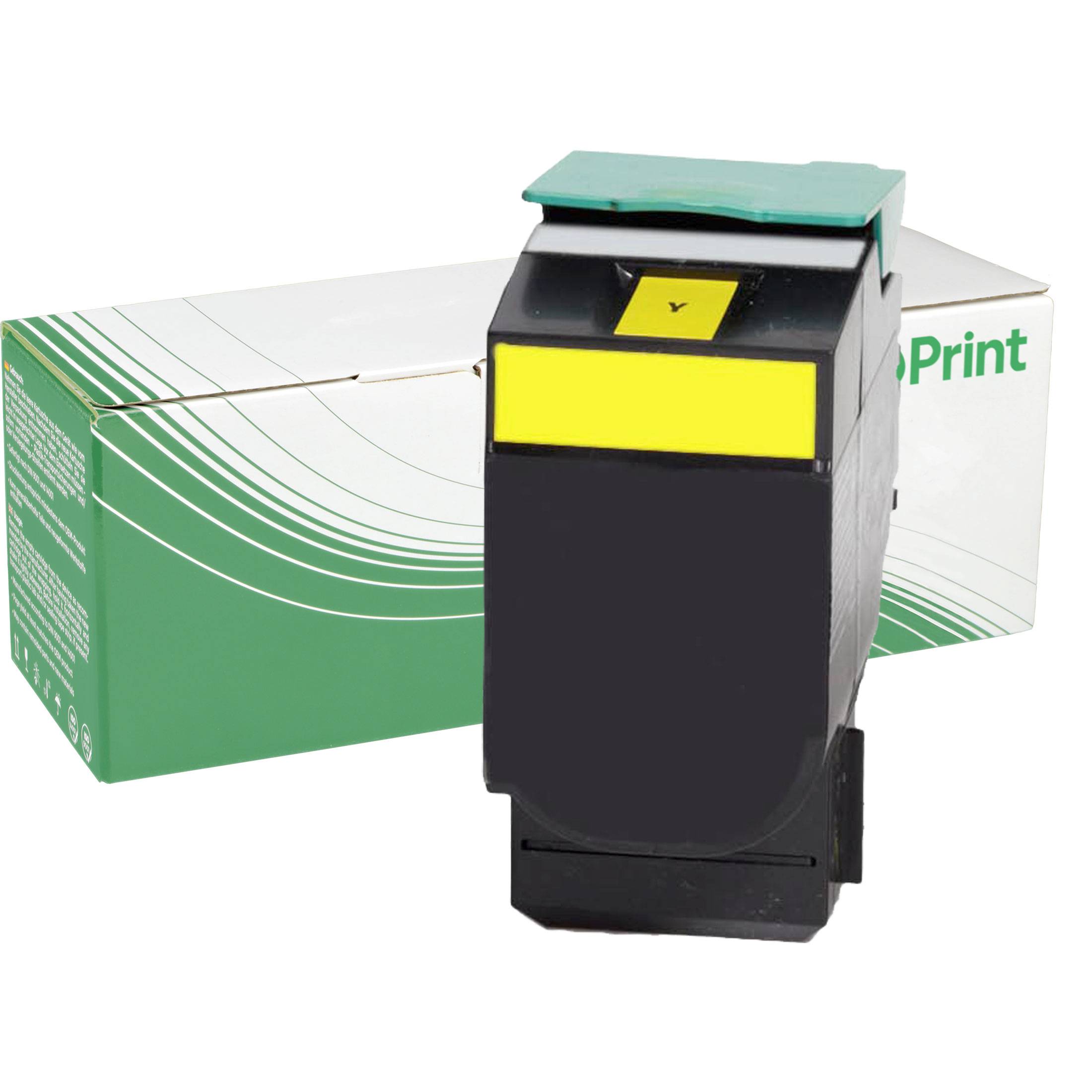 NexoPrint 70C2XY0 702XY yellow Toner kompatibel mit Lexmark CS 510 de CS 510 dte yellow 4500 Seiten