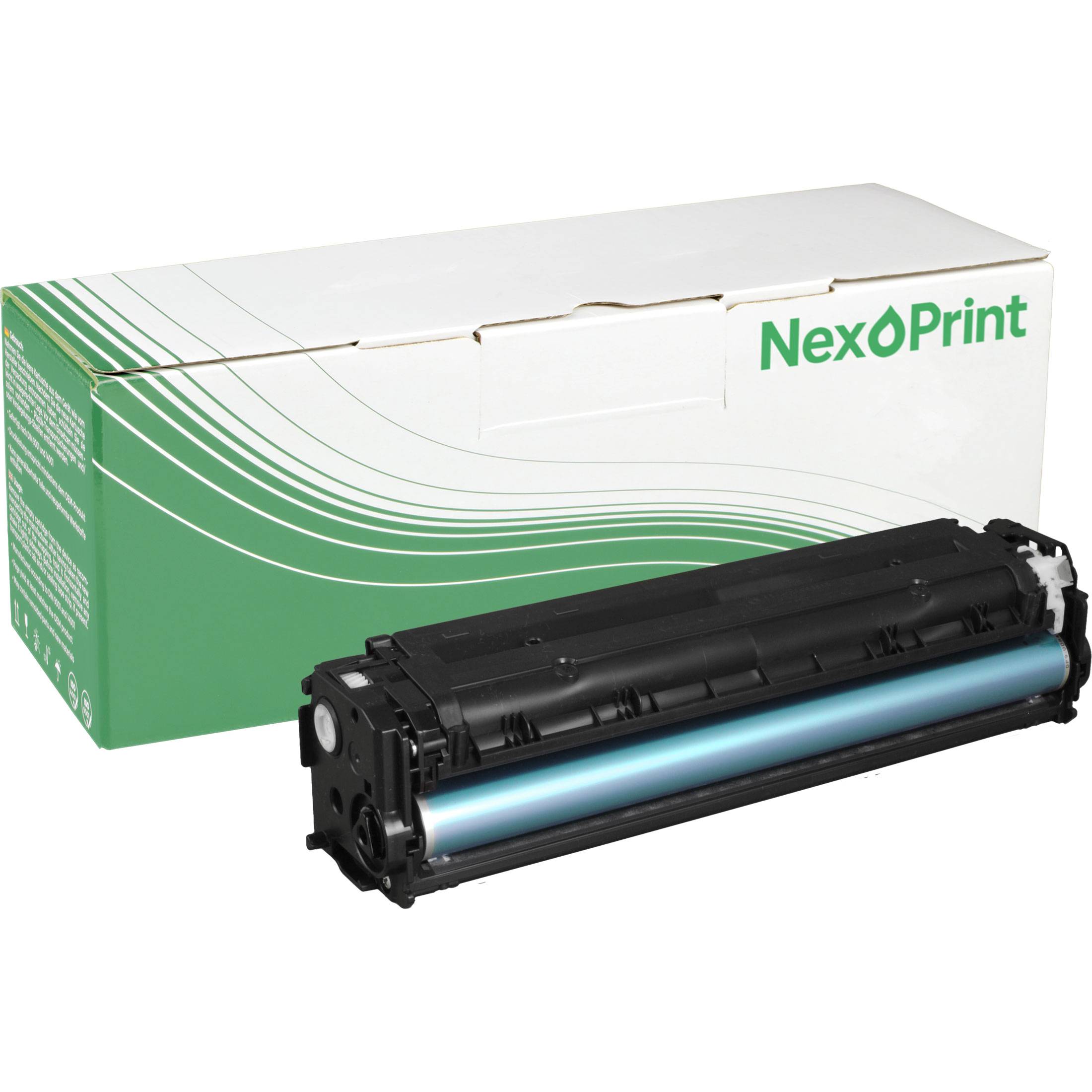 NexoPrint 731H schwarz Toner kompatibel mit Canon i-SENSYS MF 628 Cw i-SENSYS MF 8230 cn i-SENSYS MF 8280 cw schwarz 2750 Seiten