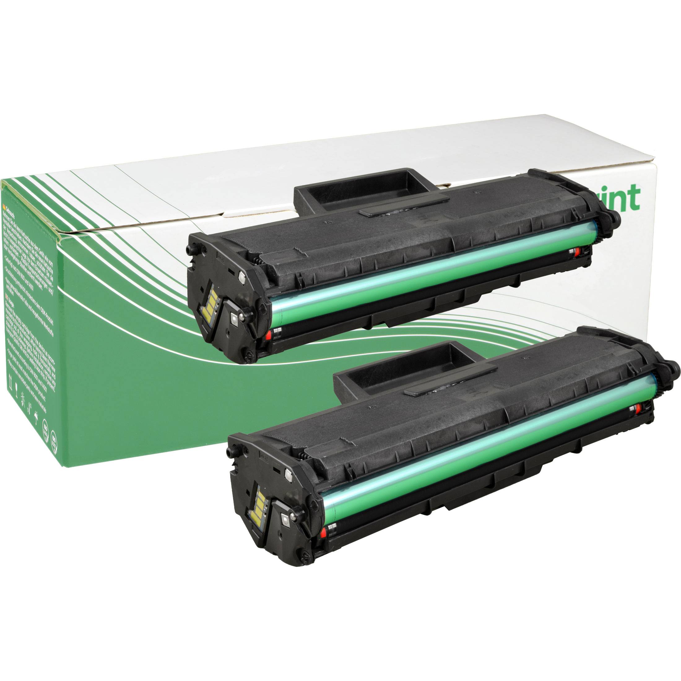 NexoPrint MLT-D111L/ELS Doppelpack schwarz Toner kompatibel mit HP Samsung Xpress M 2070 Samsung Xpress M 2070 F Samsung Xpress M 2070 FW schwarz