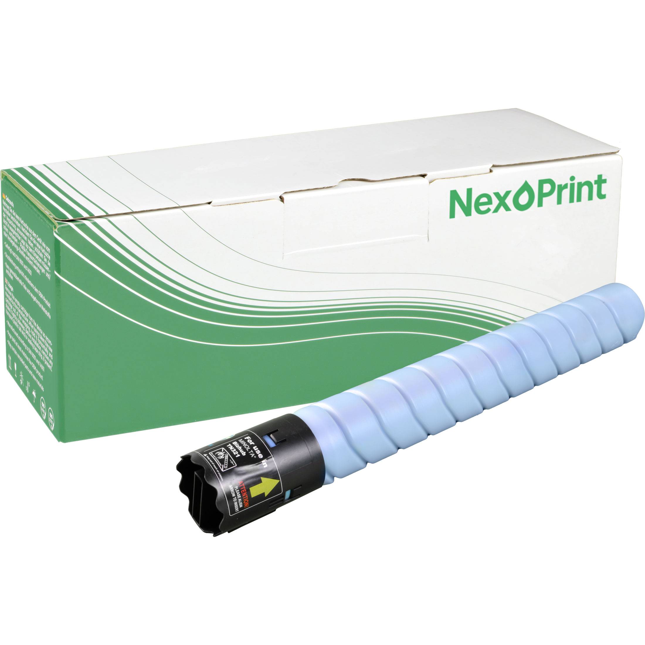 NexoPrint TN-321Ccyan Toner kompatibel mitdevelop Ineo+ 284 e Ineo+ 364 Ineo+ 364 e 27500 Seiten