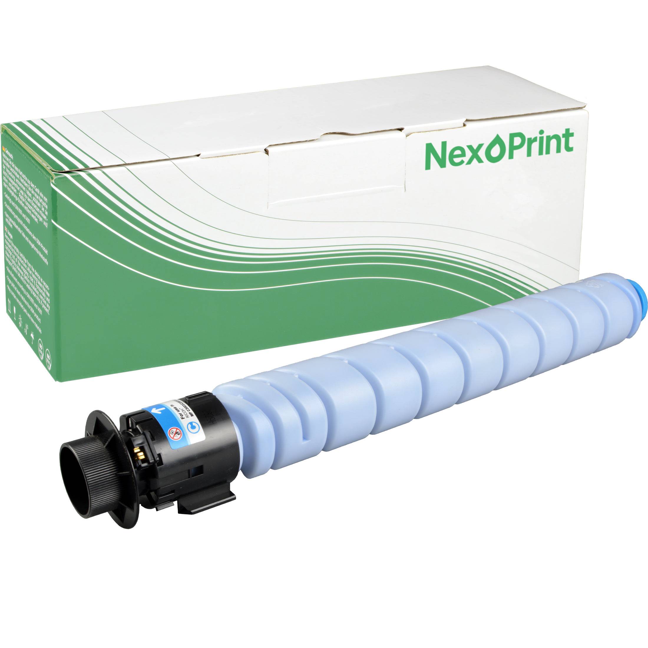 NexoPrint 841820 MPC3503 cyan Toner kompatibel mit Ricoh Lanier MP C3504 exNRG MP C3003 SPNRG MP C3503 SP 19000 Seiten