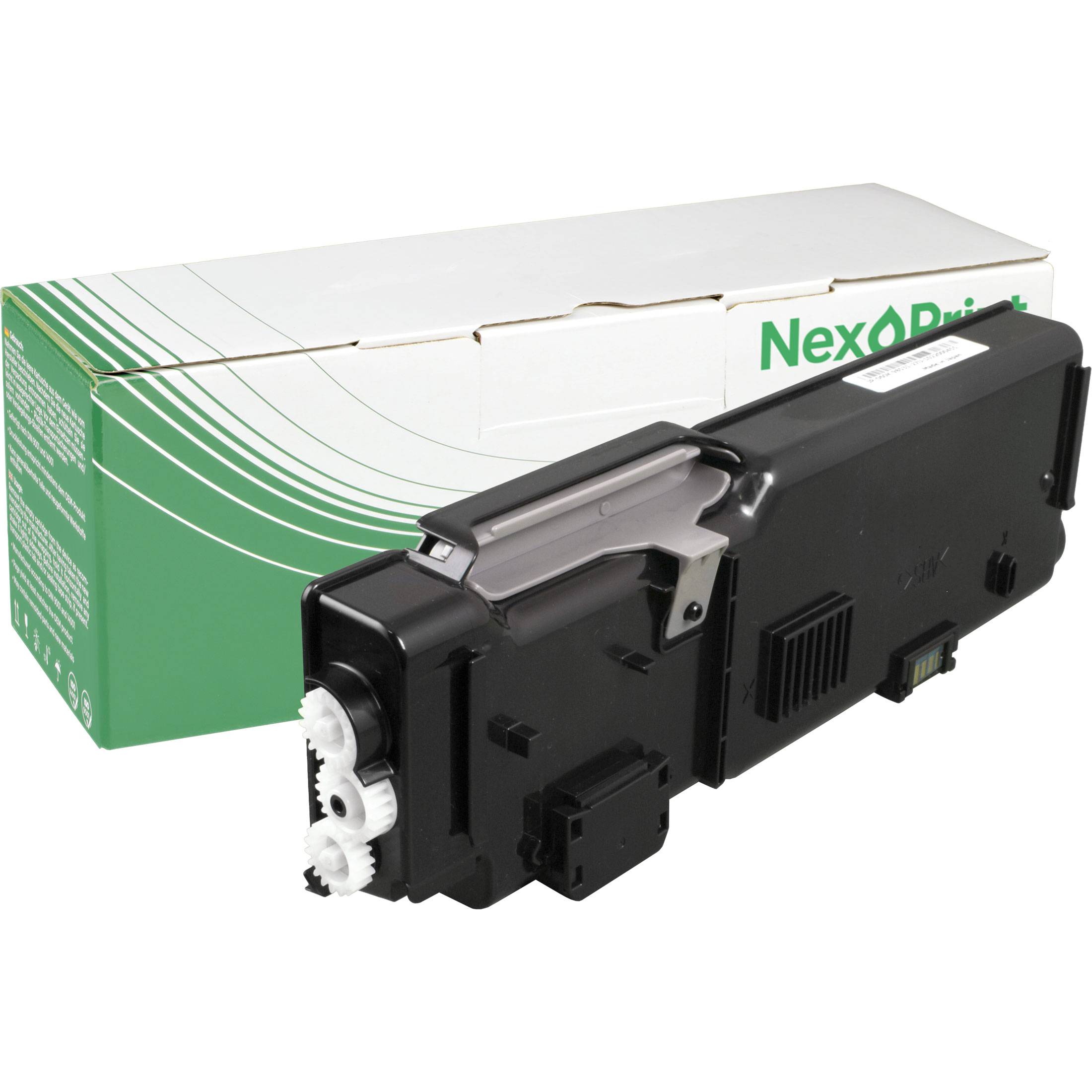 NexoPrint 593-BBBU RD80W 67H2T schwarz Toner kompatibel mit Dell C 2660 dn C 2665 dnf schwarz 6000 Seiten