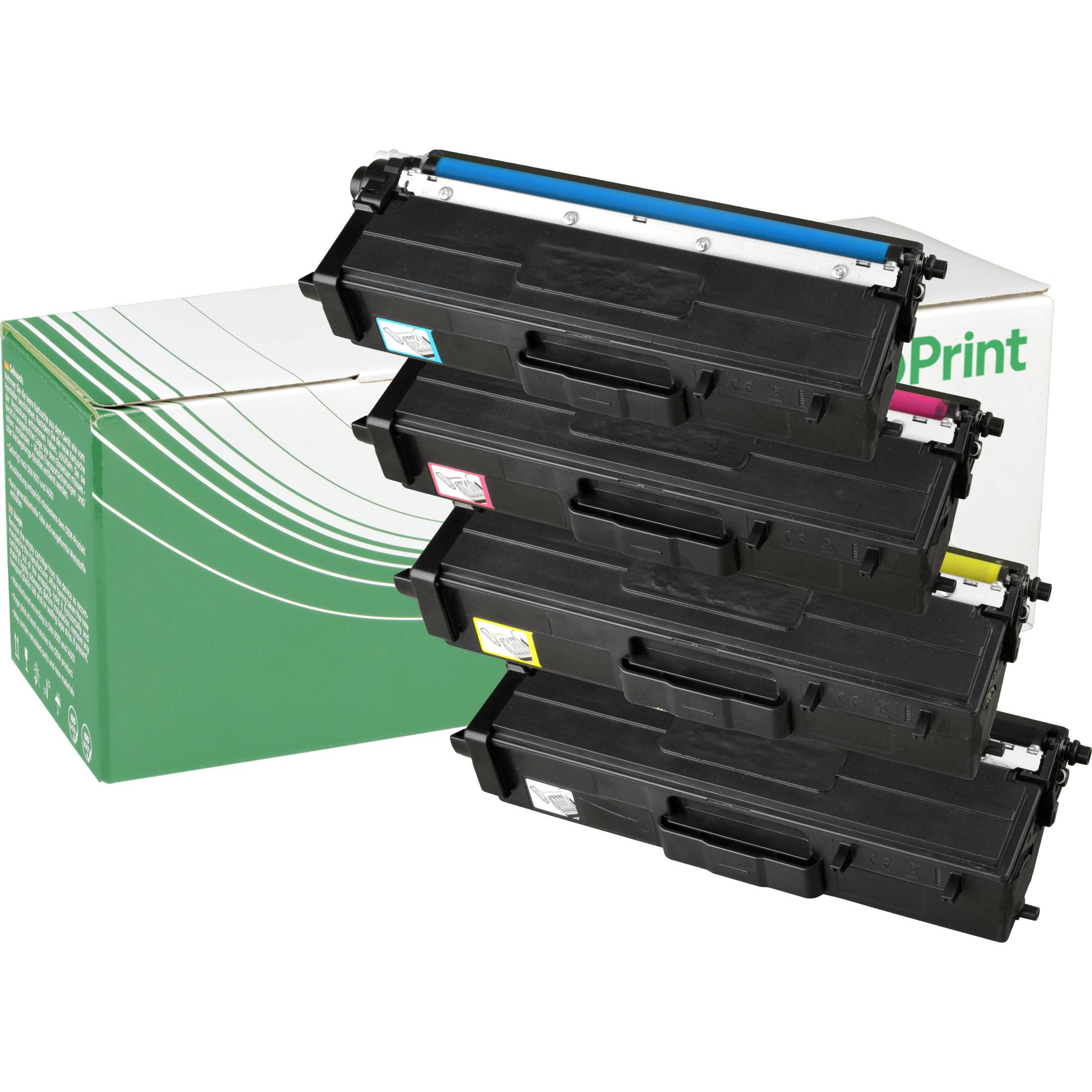 NexoPrint TN-421 Multipack KCMY Toner kompatibel mit Brother HL-L8260CDW, HL-L8360CDW, MFC-L8690CDW, MFC-L8900CDW CMYK 9250 Seiten
