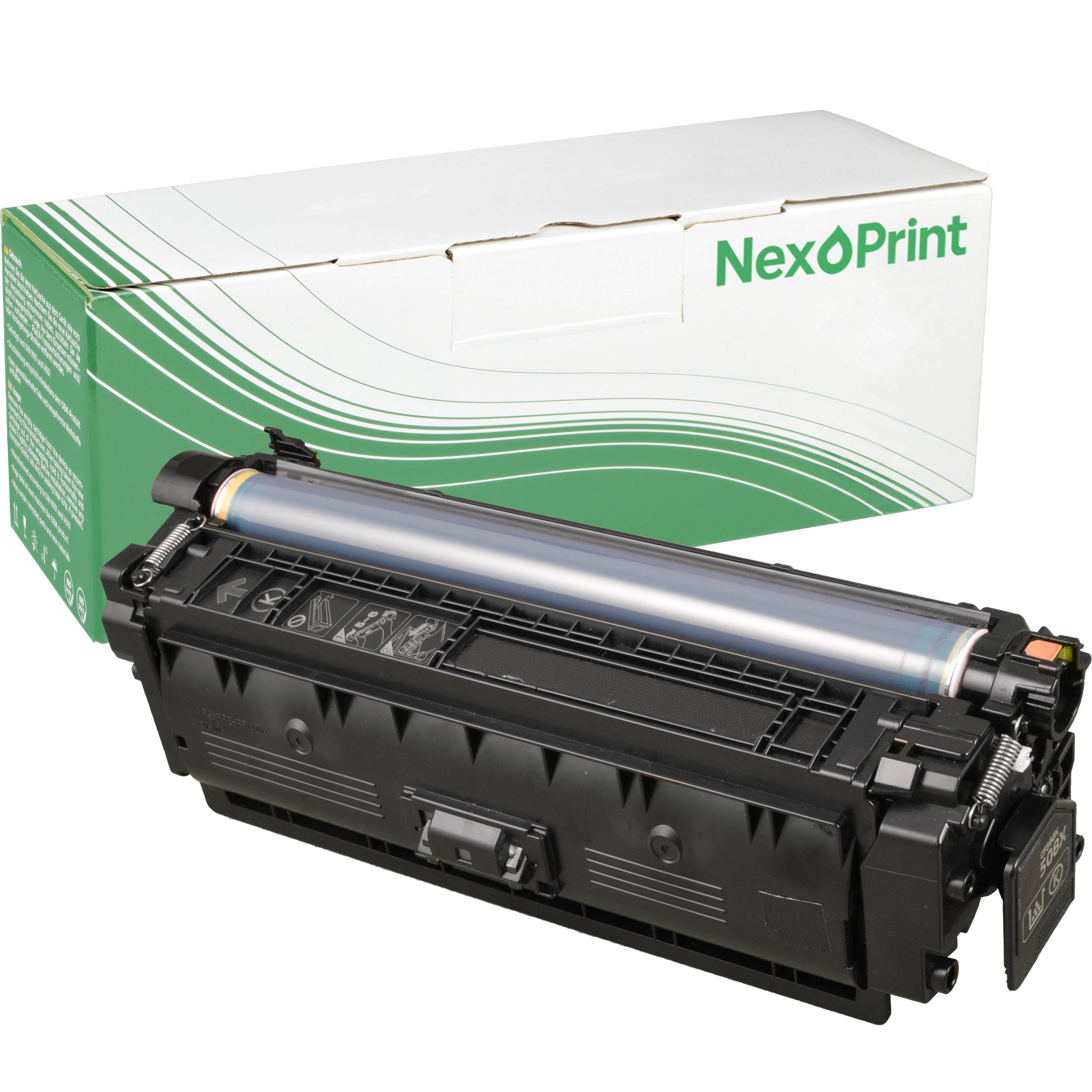 NexoPrint CF360X 508X schwarz Toner kompatibel mit HP Color LaserJet Enterprise M 553 dn Color LaserJet Enterprise M 553 n Color LaserJet