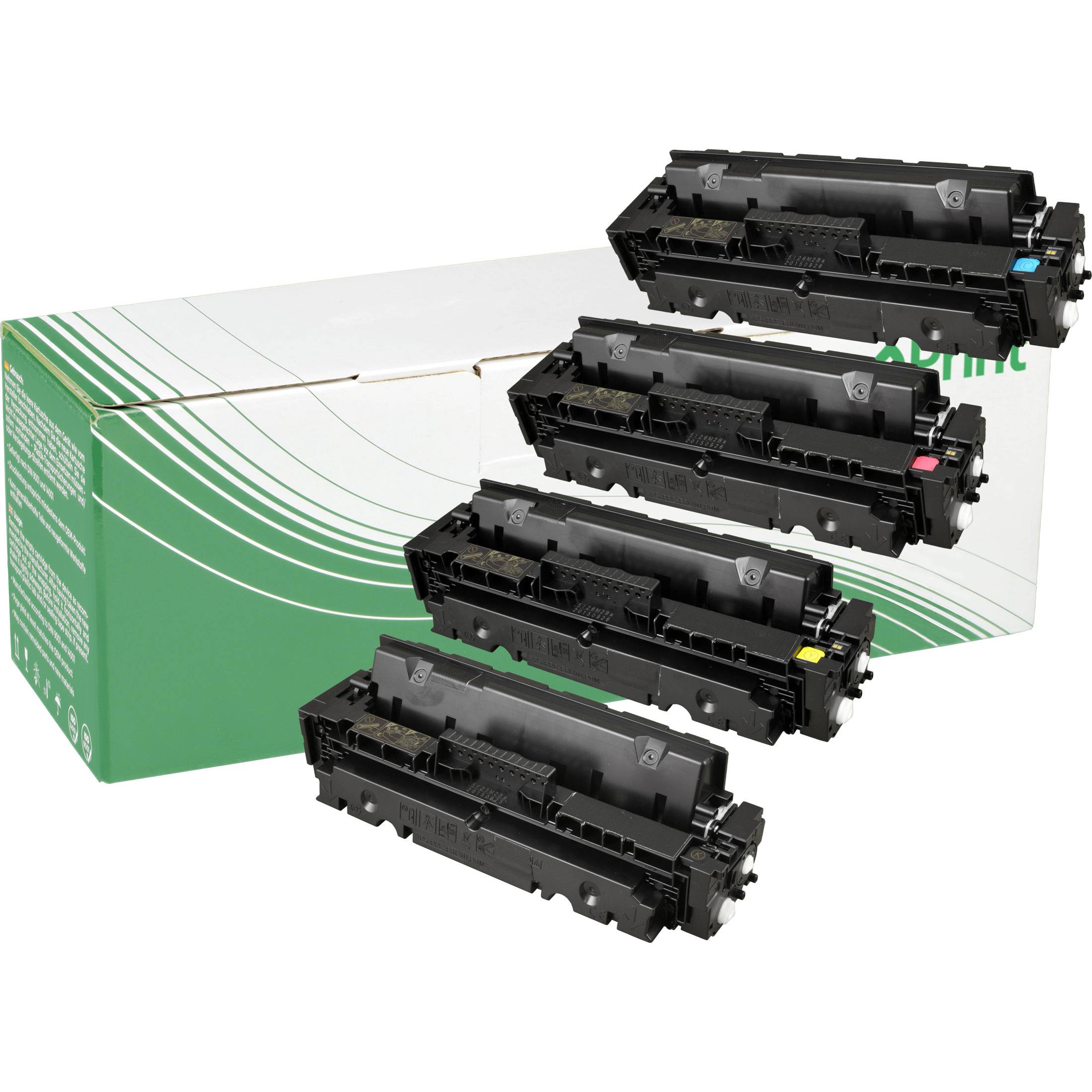 NexoPrint 046H Multipack Toner kompatibel mit Canon i-SENSYS MF735CXMF734Cdw MF732Cdw LBP653Cdw 25500 Seiten