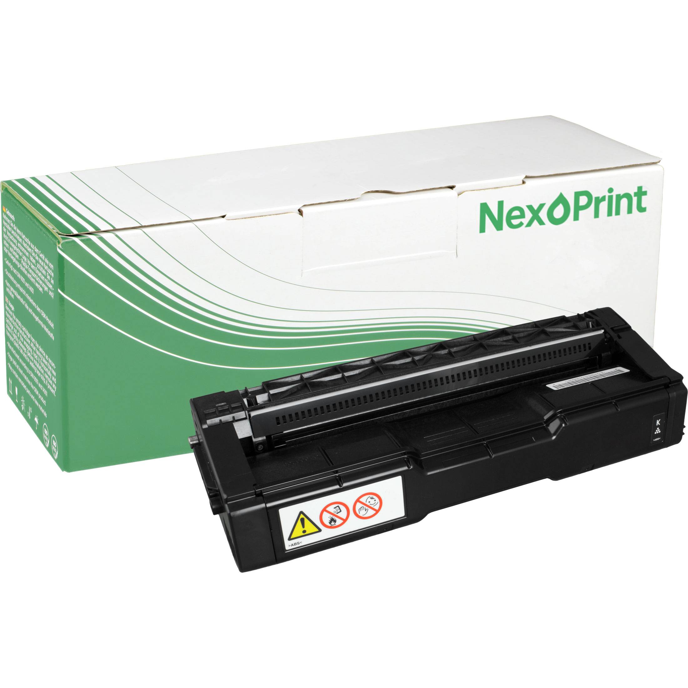 NexoPrint 407716 Typ SPC252HE schwarz Toner kompatibel mit Ricoh Aficio SP C 262 DNw Aficio SP C 262 SFNw SP C 252 DNw schwarz 7500 Seiten