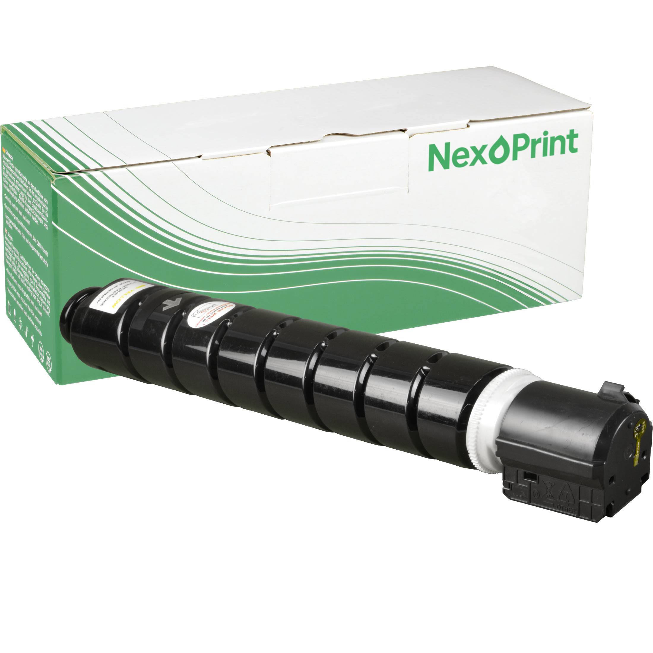 NexoPrint 8527B002 C-EXV49 yellow Toner kompatibel mit Canon IR-C 3320 IR-C 3320 i IR-C 3325 i yellow 20000 Seiten