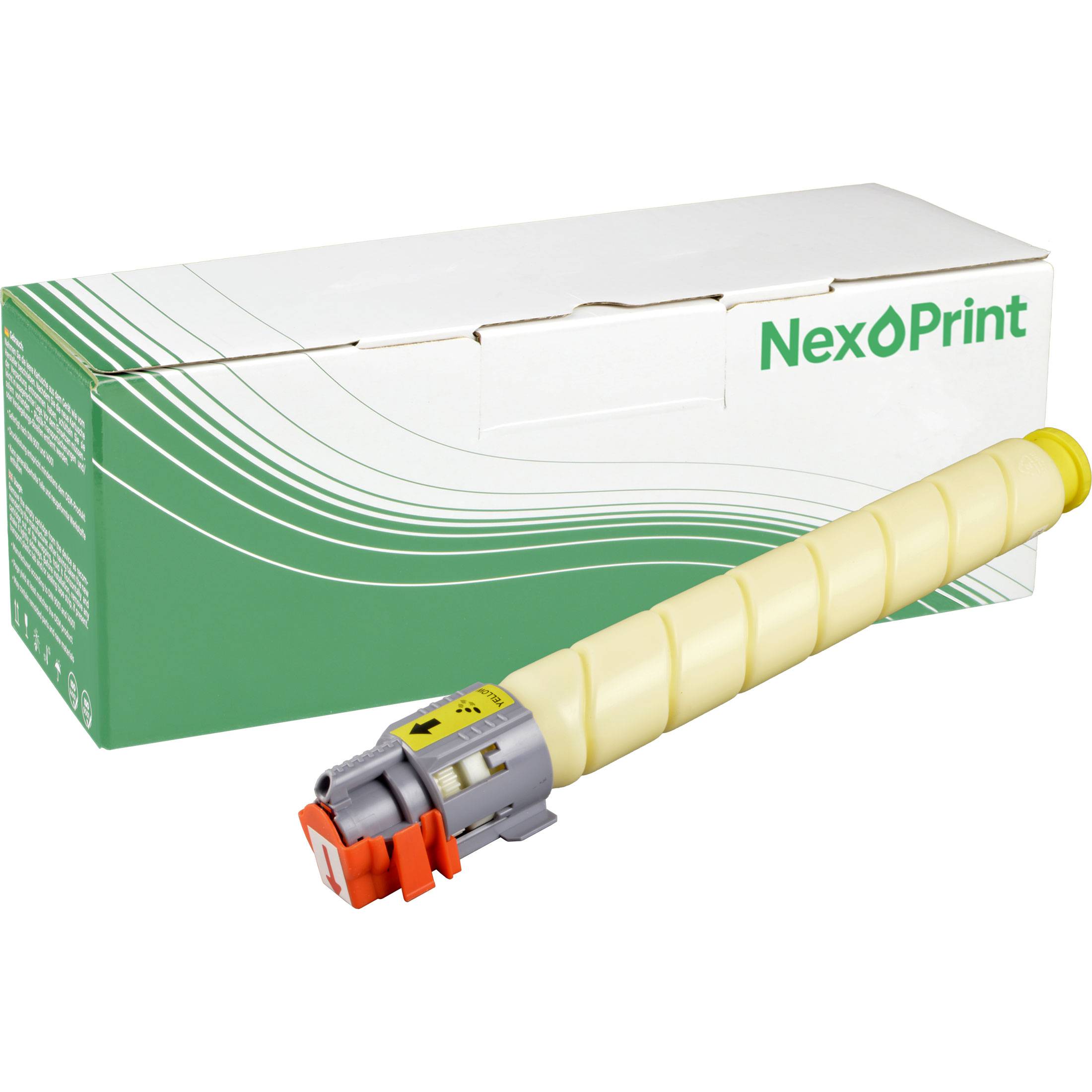 NexoPrint 842098 MPC406 yellow Toner kompatibel mit Ricoh MP C307 SP MP C307 SPF MP C406 ZSPF 6500 Seiten