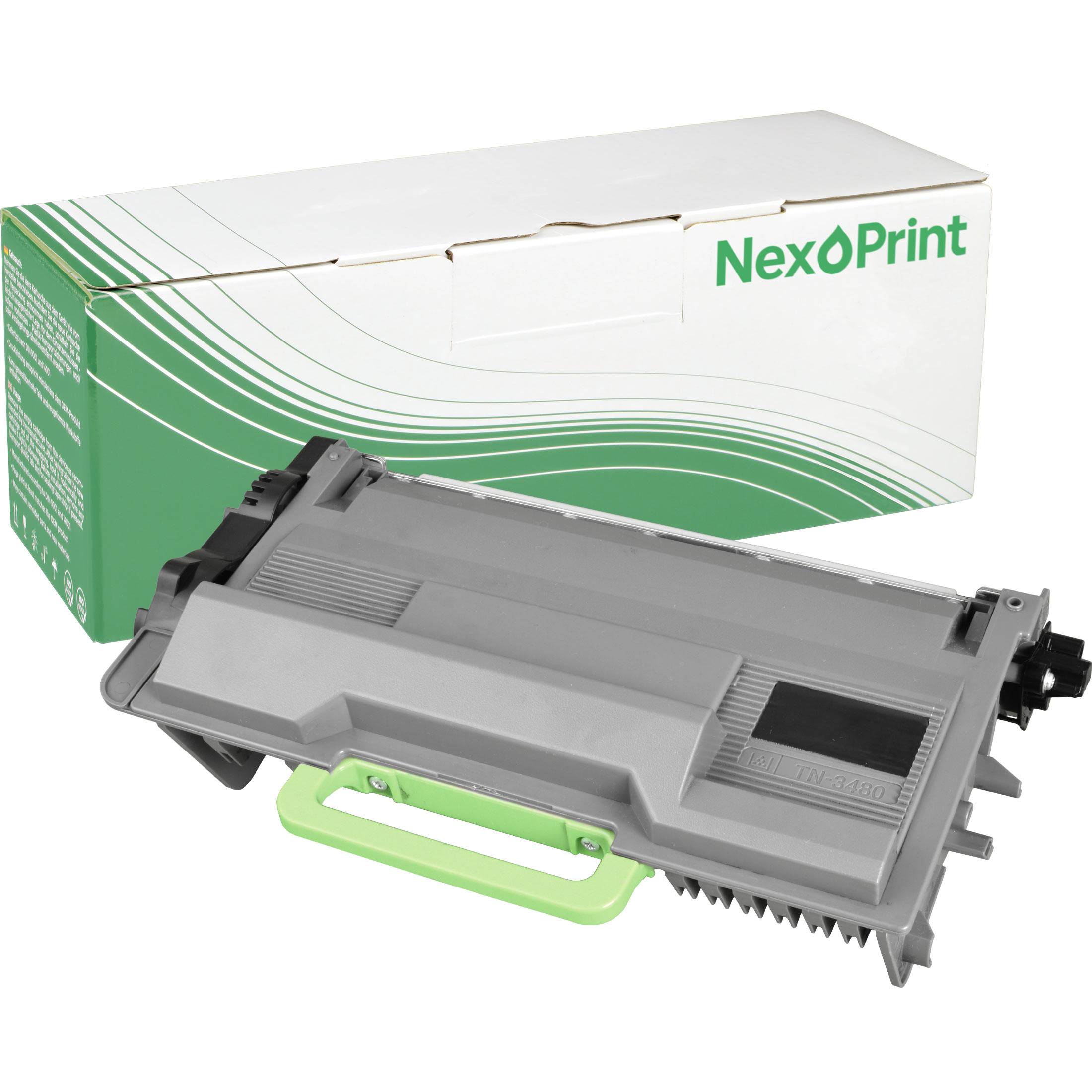 NexoPrint TN-3480 schwarz Toner kompatibel mit Brother HL-L 5200 DWLT HL-L 5200 DWT HL-L 6250 DN schwarz 9000 Seiten