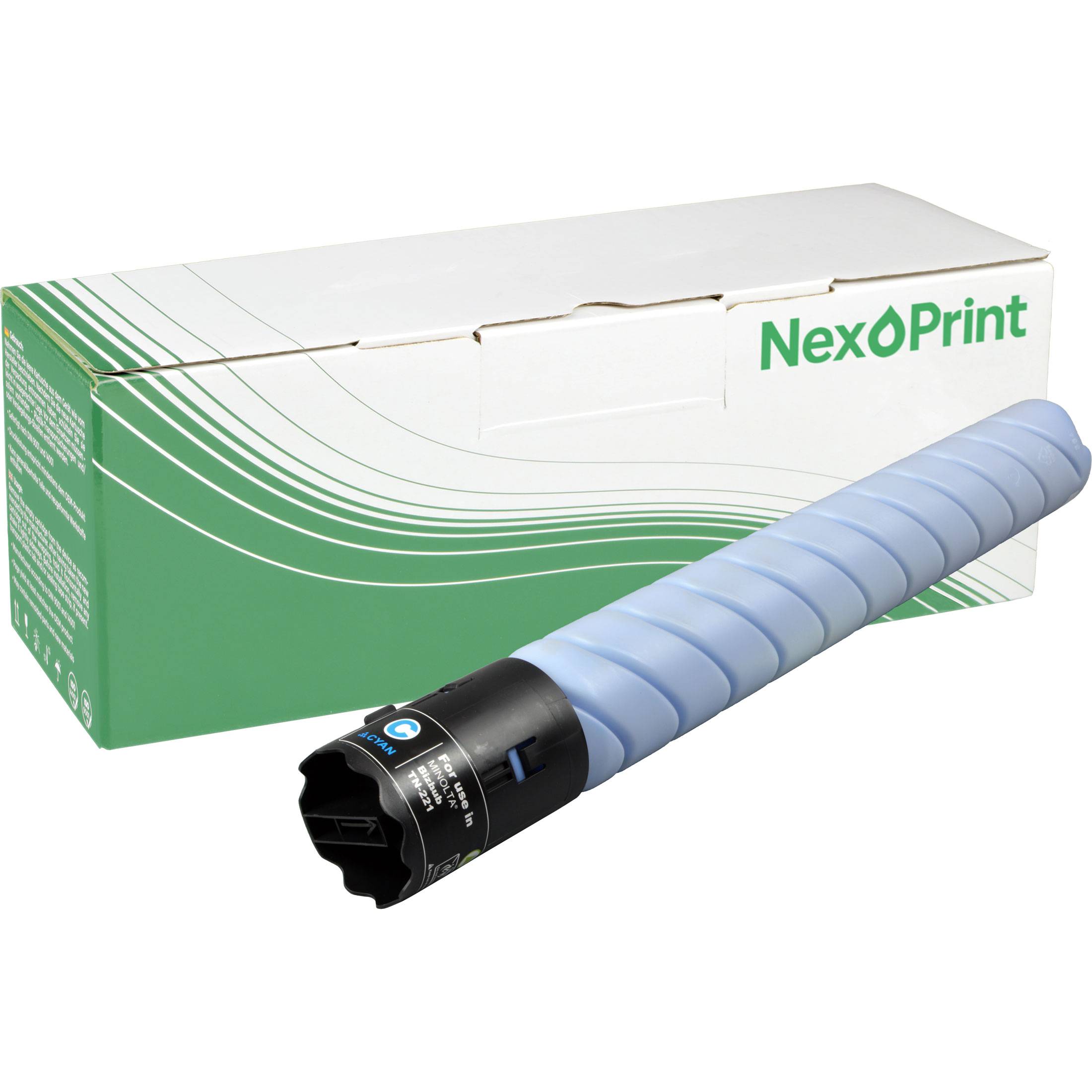 NexoPrint TN-221C cyan Toner kompatibel mitdevelop Ineo Plus 287 Ineo+ 227 Ineo+ 287 21000 Seiten
