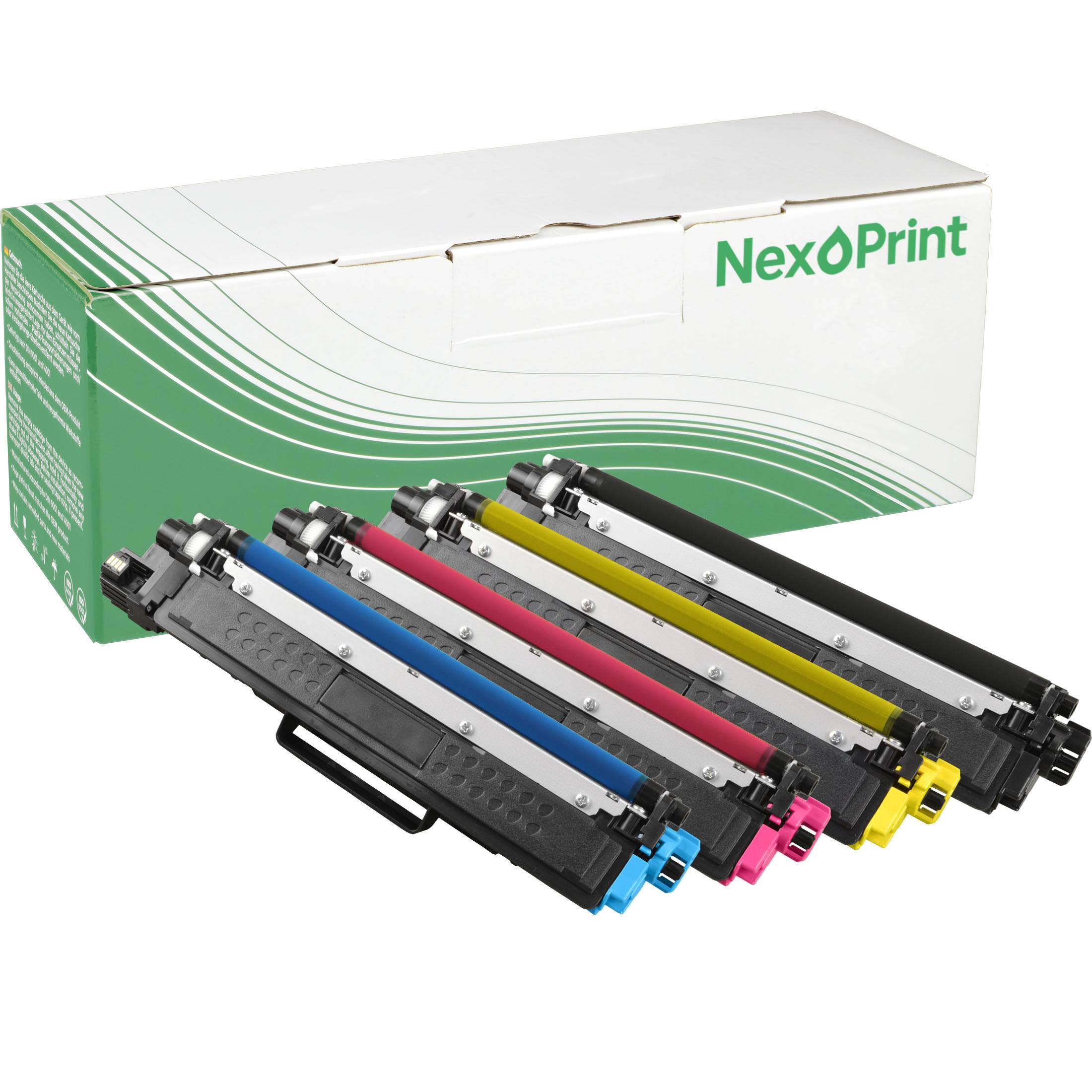 NexoPrint TN-243 Multipack Toner kompatibel mit Brother HL-L3210CW HL-L3230CDWdCP-L3510CDW MFC-L3710CW 4600 Seiten
