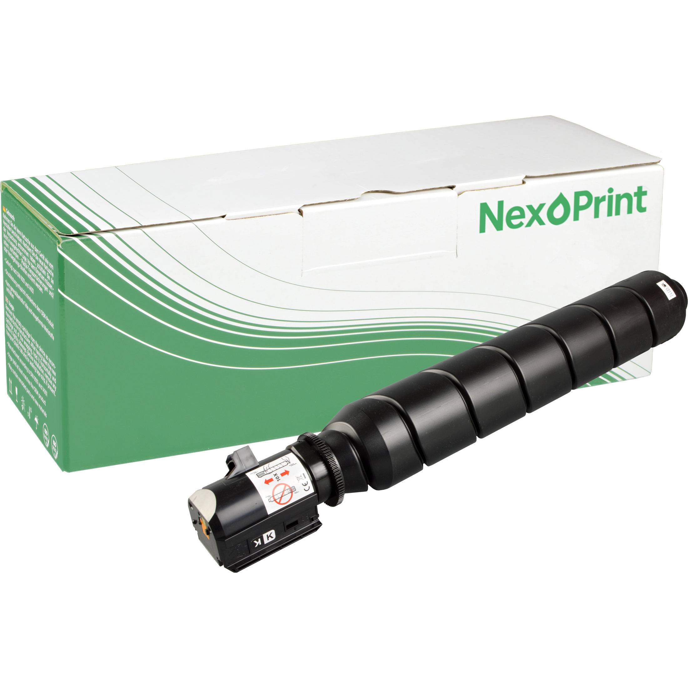 NexoPrint 0481C002 C-EXV51 schwarz Toner kompatibel mit Canon IR Advance C5550 i C5560 i C5735 idX75000 Seiten