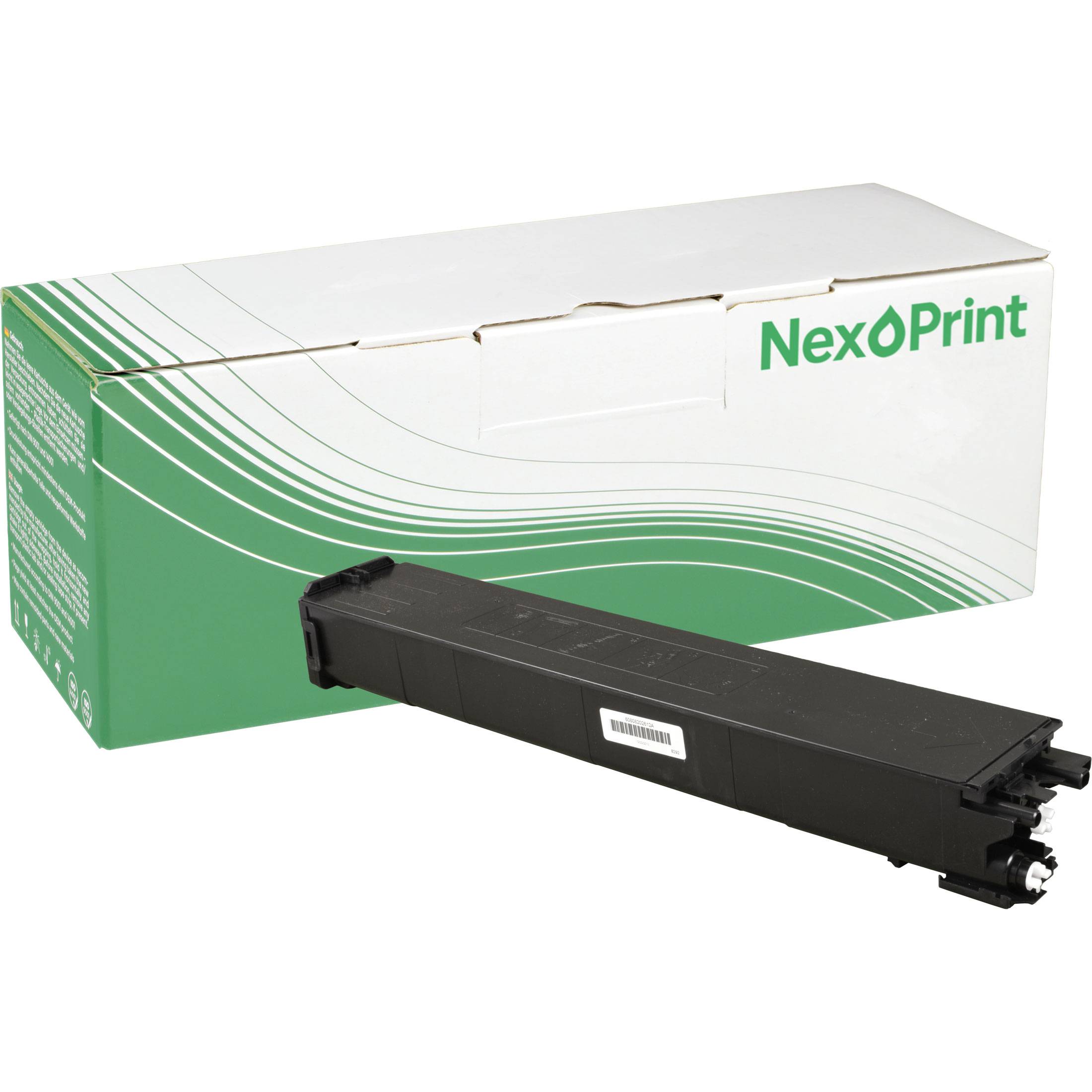 NexoPrint MX-61GTBA schwarz Toner kompatibel mit Sharp MX-3550 V MX-3551 MX-3560 N schwarz 43000 Seiten