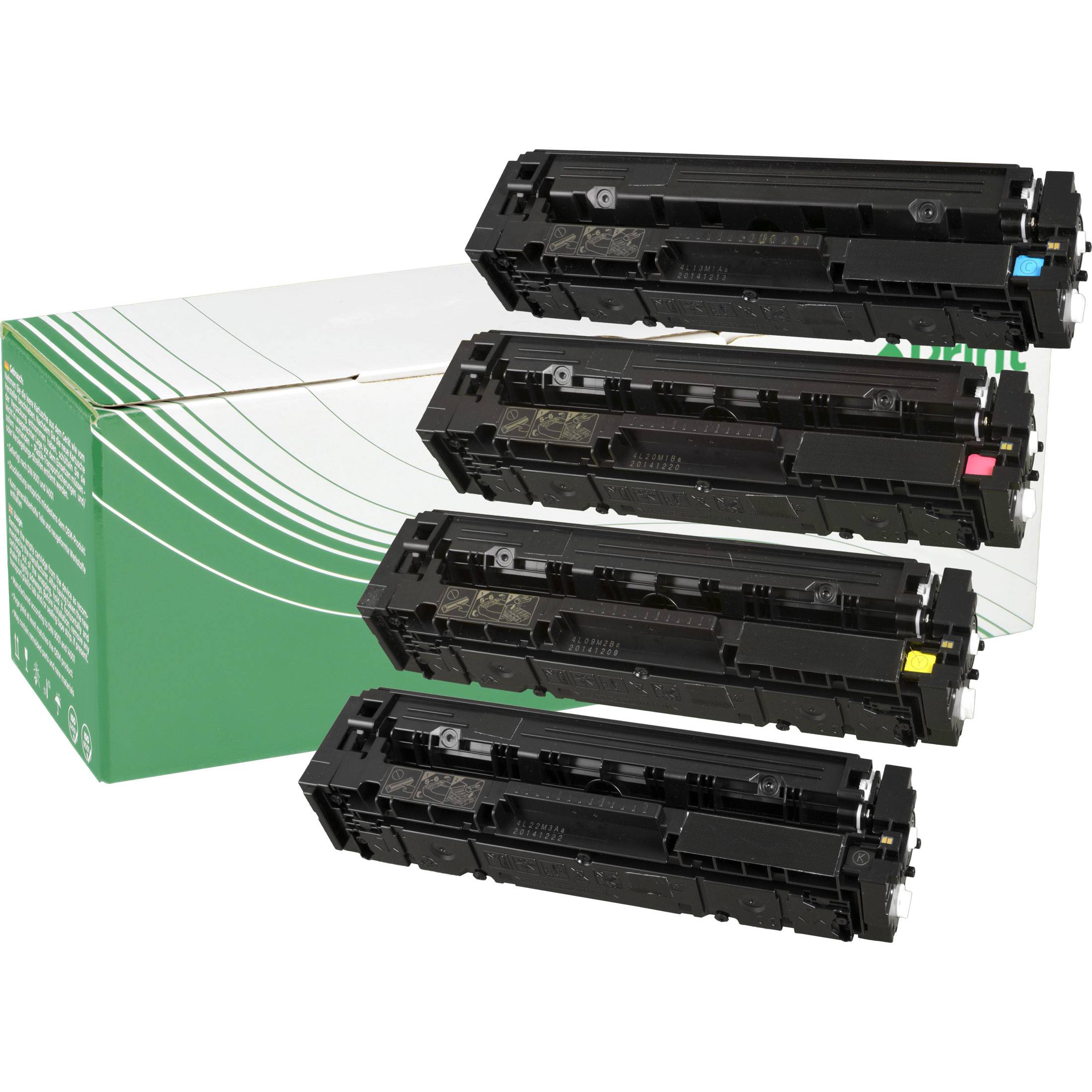 NexoPrint 054 Multipack KCMY Toner kompatibel mit Canon i-SENSYS MF641Cw, i-SENSYS MF643Cdw, i-SENSYS MF645Cx, i-SENSYS LBP621Cw CMYK 5750 Seiten