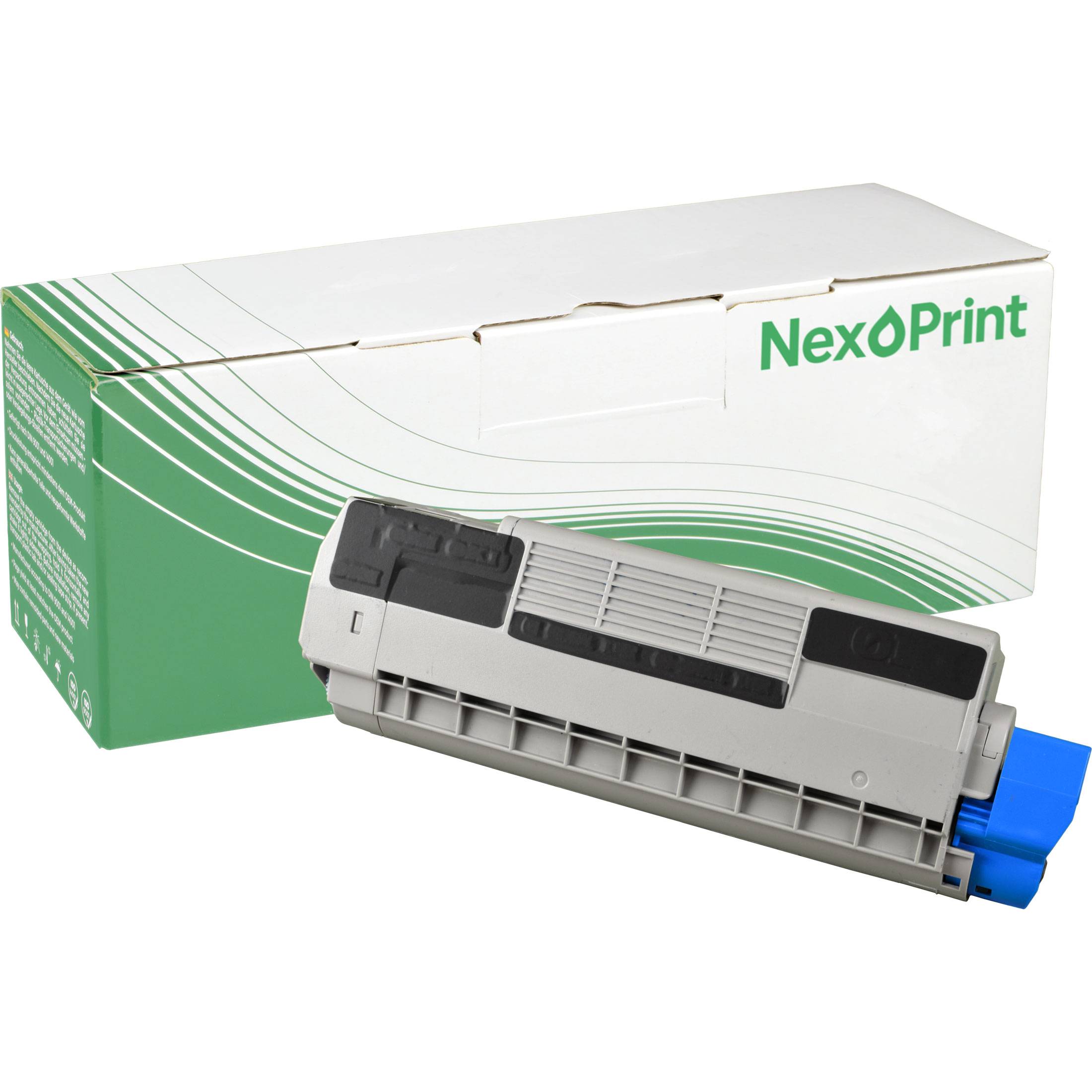 NexoPrint 46507508 schwarz Toner kompatibel mit OKI C612dn C612N 8750 Seiten