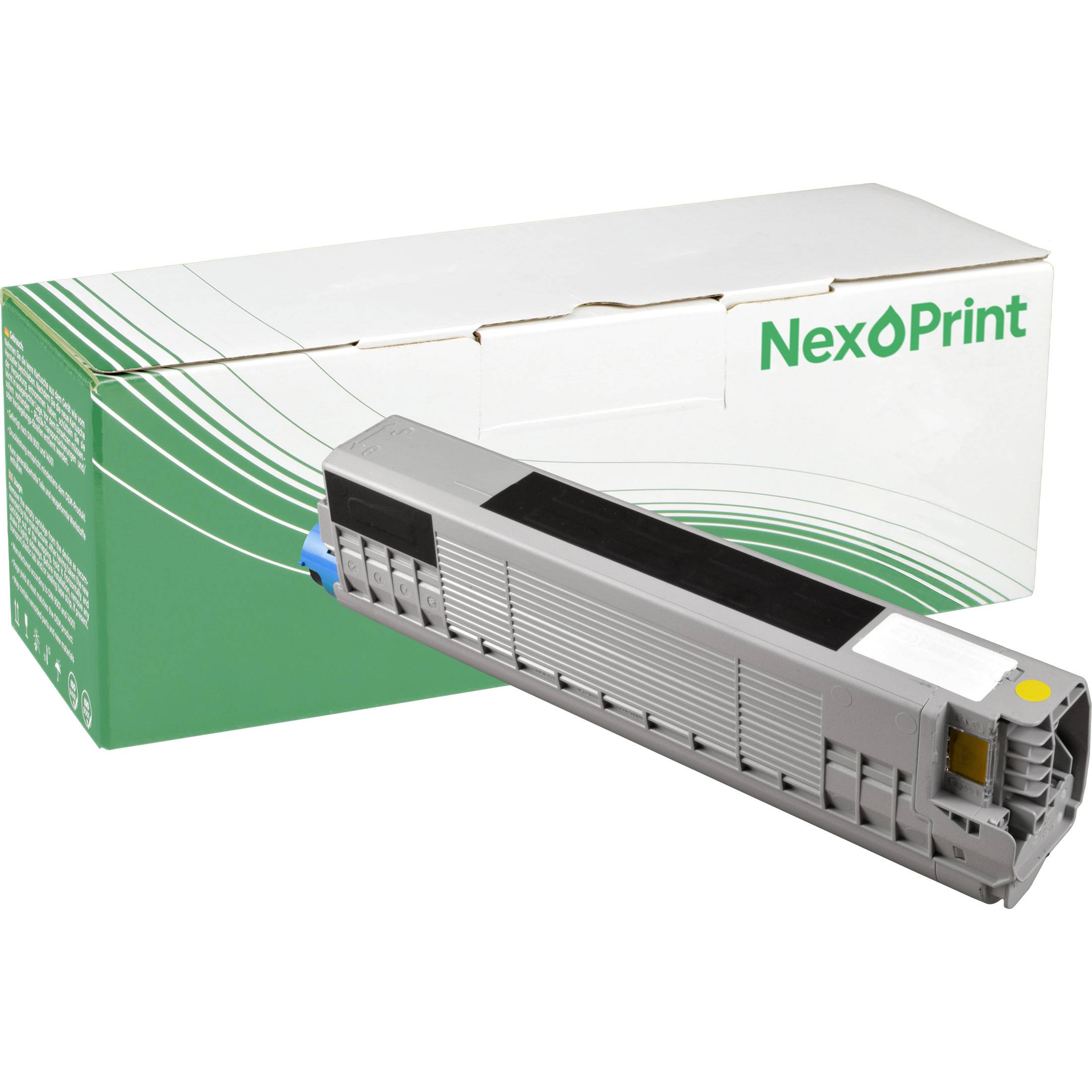NexoPrint 46471101 yellow Toner kompatibel mit OKI C833dT C833N C843dn 7750 Seiten