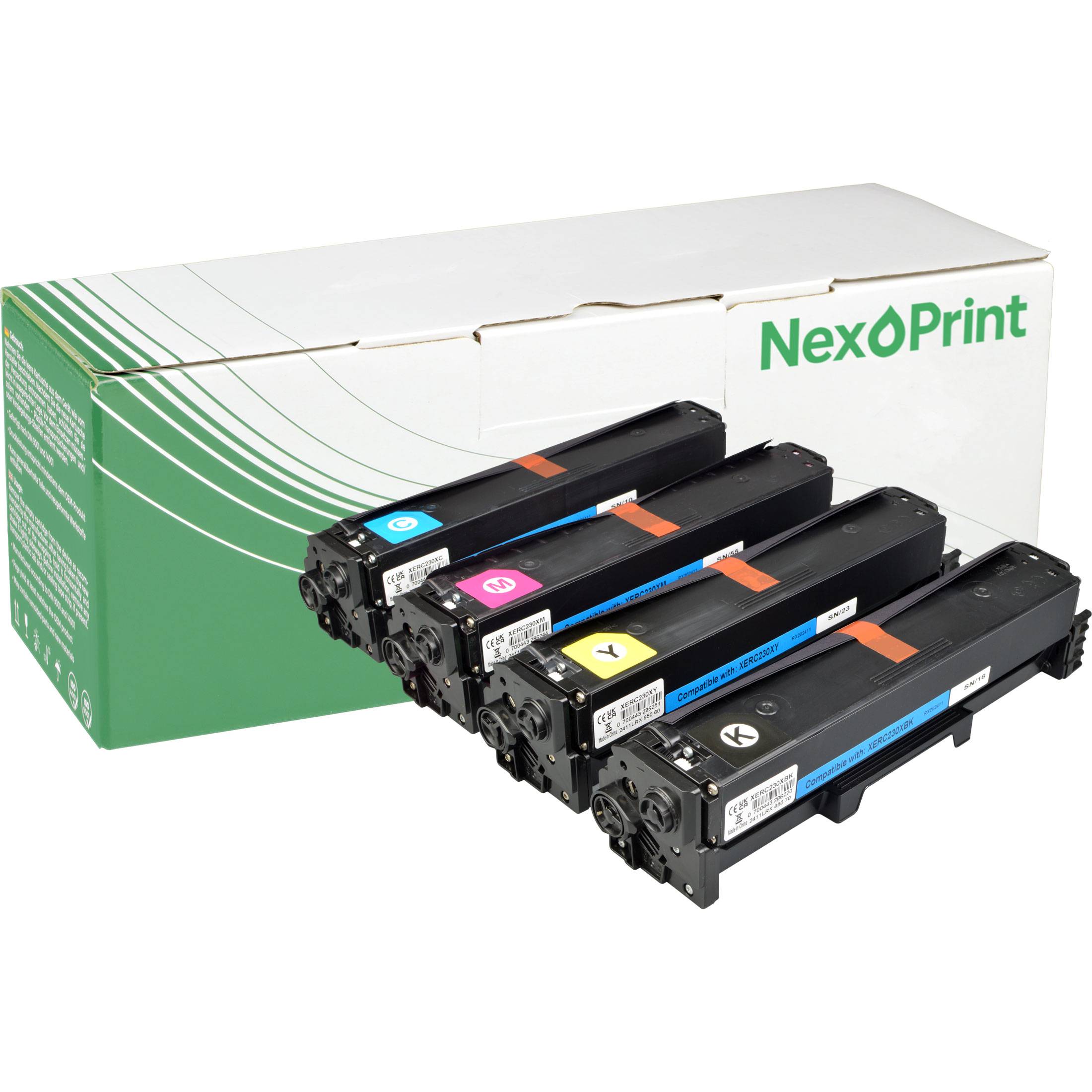 NexoPrint 006R04391-94 Multipack Toner kompatibel mit Xerox AltaLink C803 AltaLink C8035 AltaLink C8045 AltaLink C8055 10500 Seiten