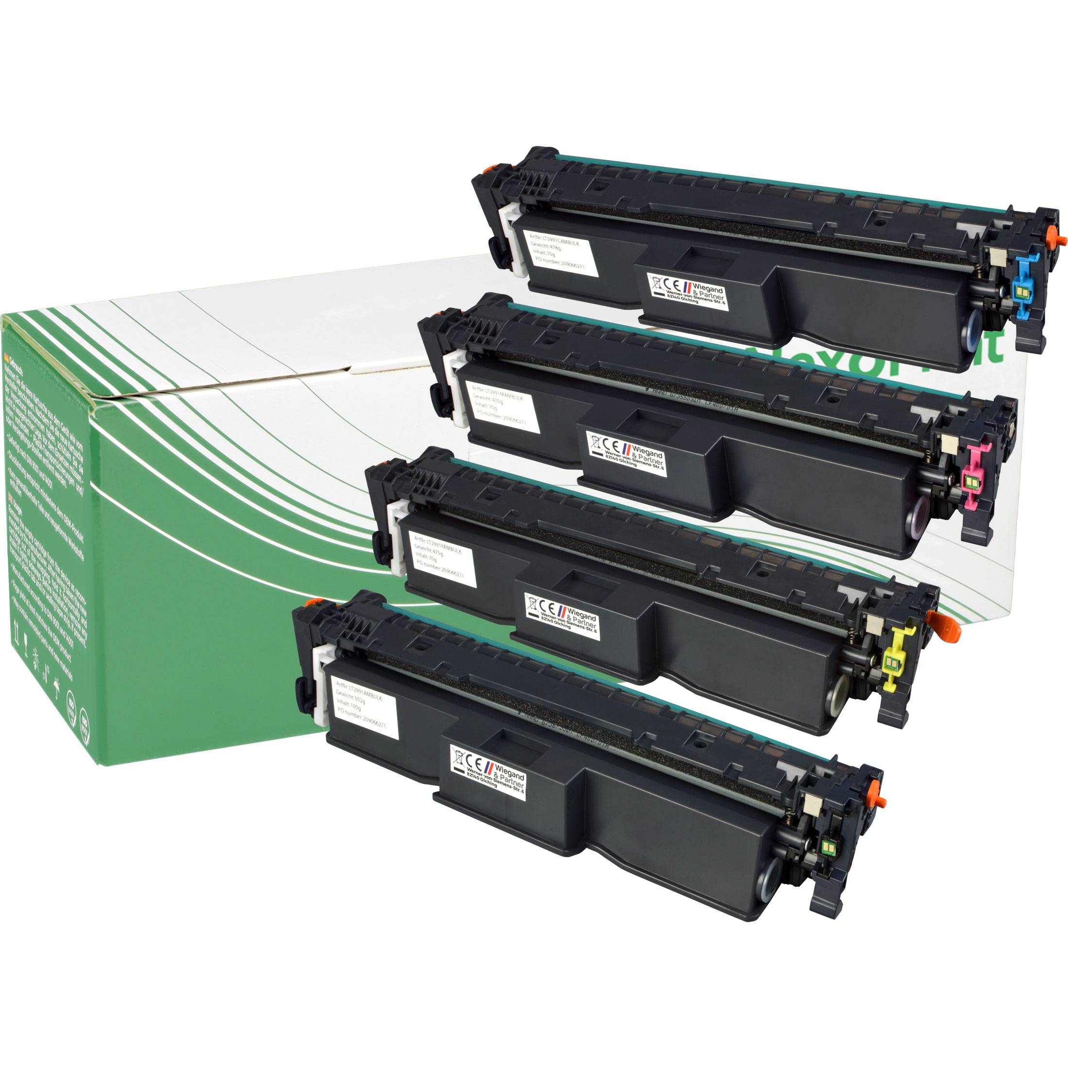 NexoPrint 069H Multipack Toner kompatibel mit Canon i-SENSYS MF752Cdw MF754Cdw MF756CXLBP673Cdw 26250 Seiten