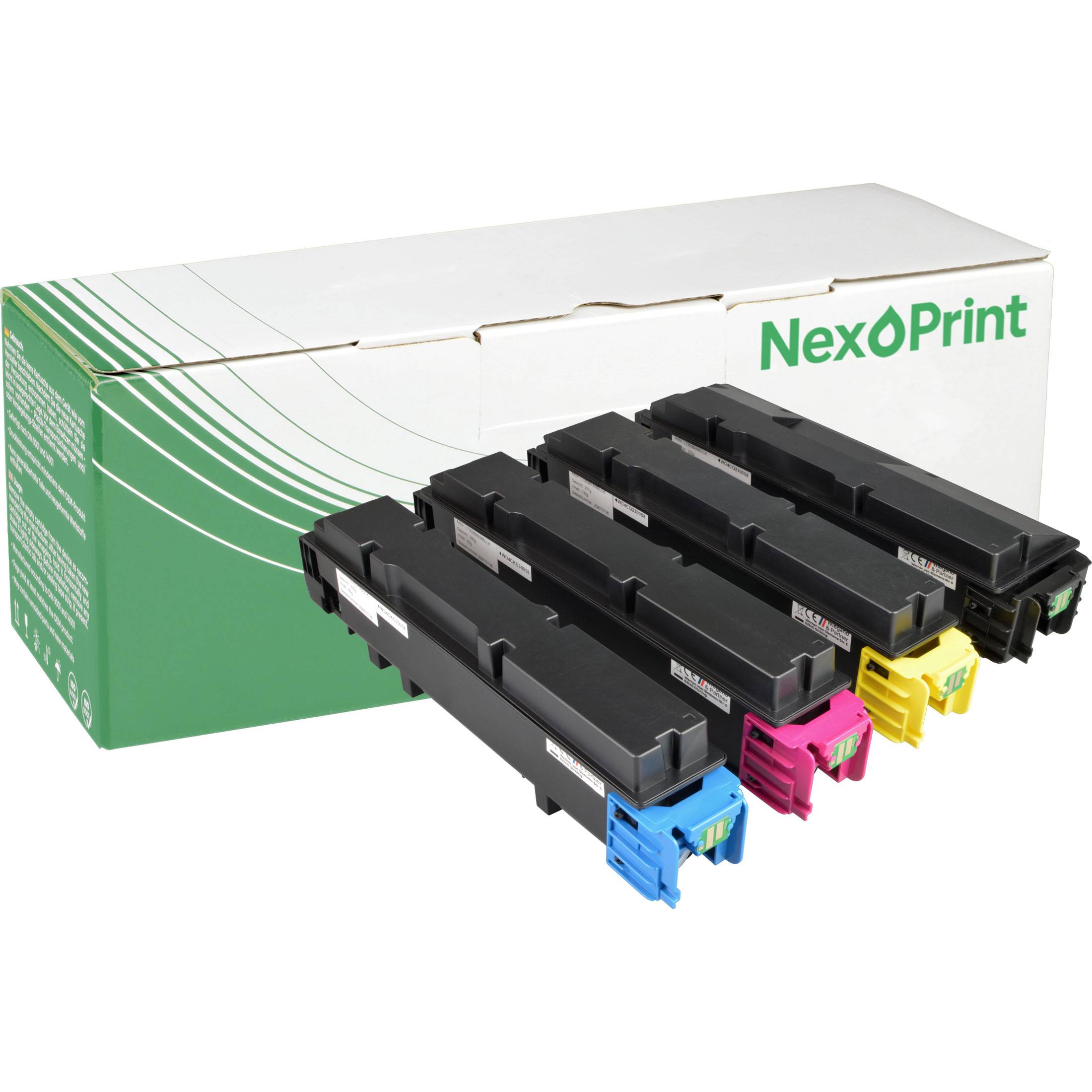 NexoPrint TK-5380 Multipack KCMY Toner kompatibel mit Kyocera TASKalfa 2553ci, TASKalfa 3253ci, TASKalfa 4053ci, TASKalfa 5053ci CMYK 43000 Seiten