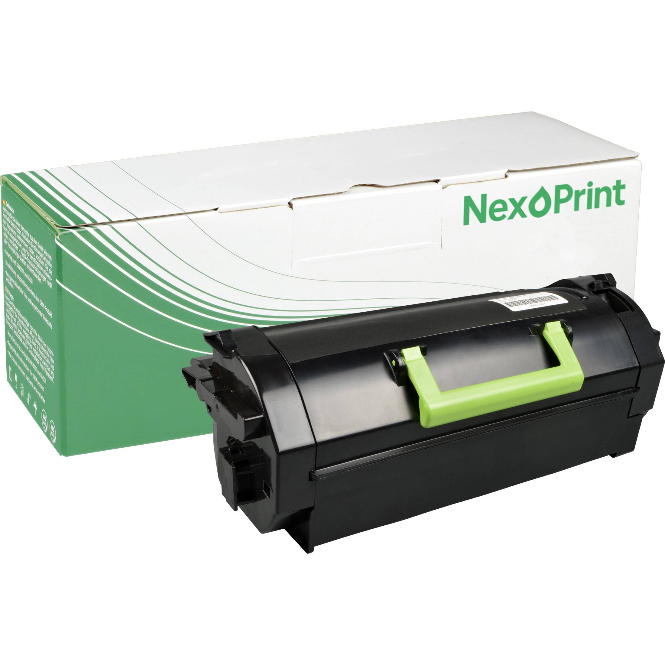NexoPrint 53B2000 schwarz Toner kompatibel mit Lexmark MS 817 hdn MS 817N MS 818dn 12500 Seiten