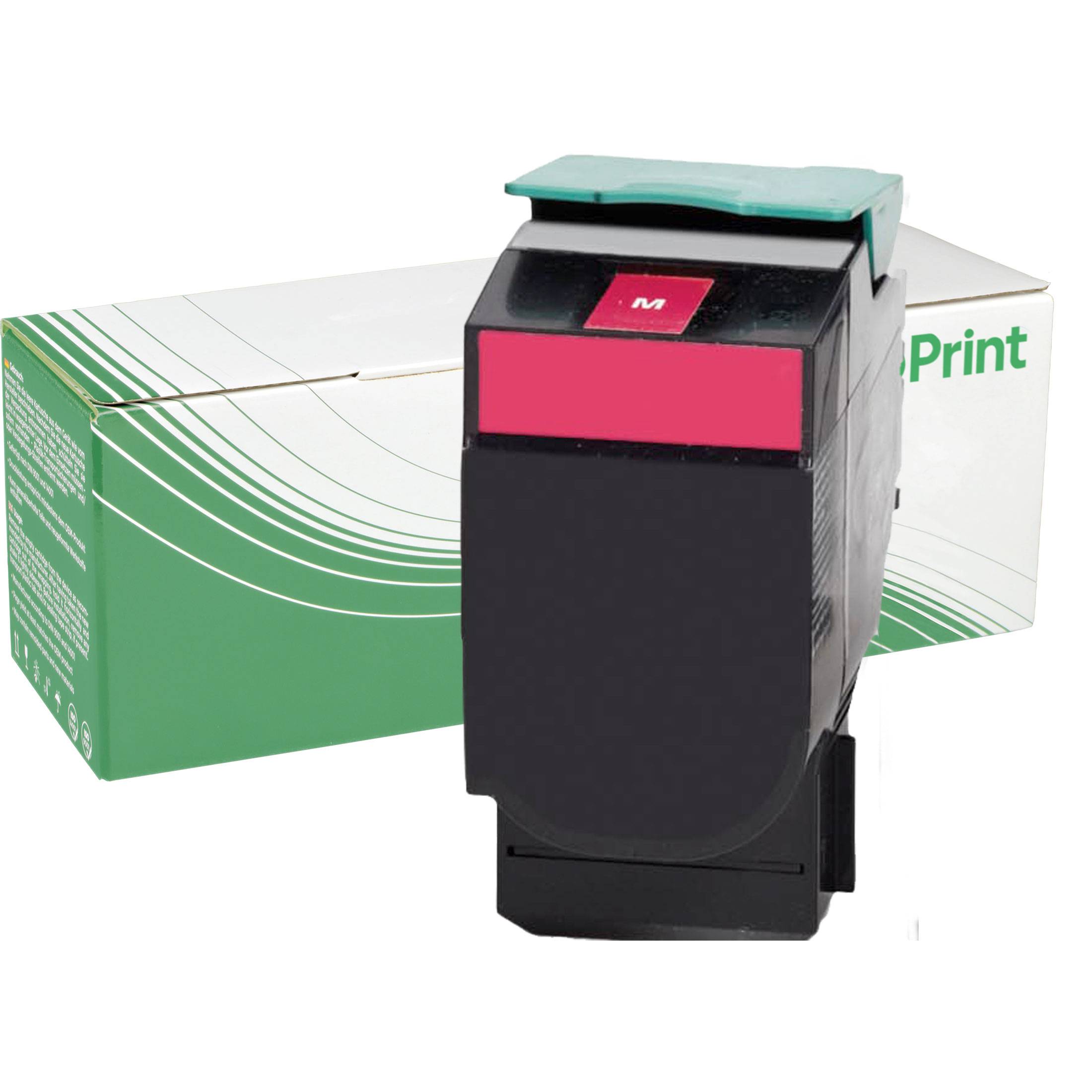 NexoPrint 71B2HM0 magenta Toner kompatibel mit Lexmark CS 517 de CX 417 de CX 517 de magenta 3800 Seiten