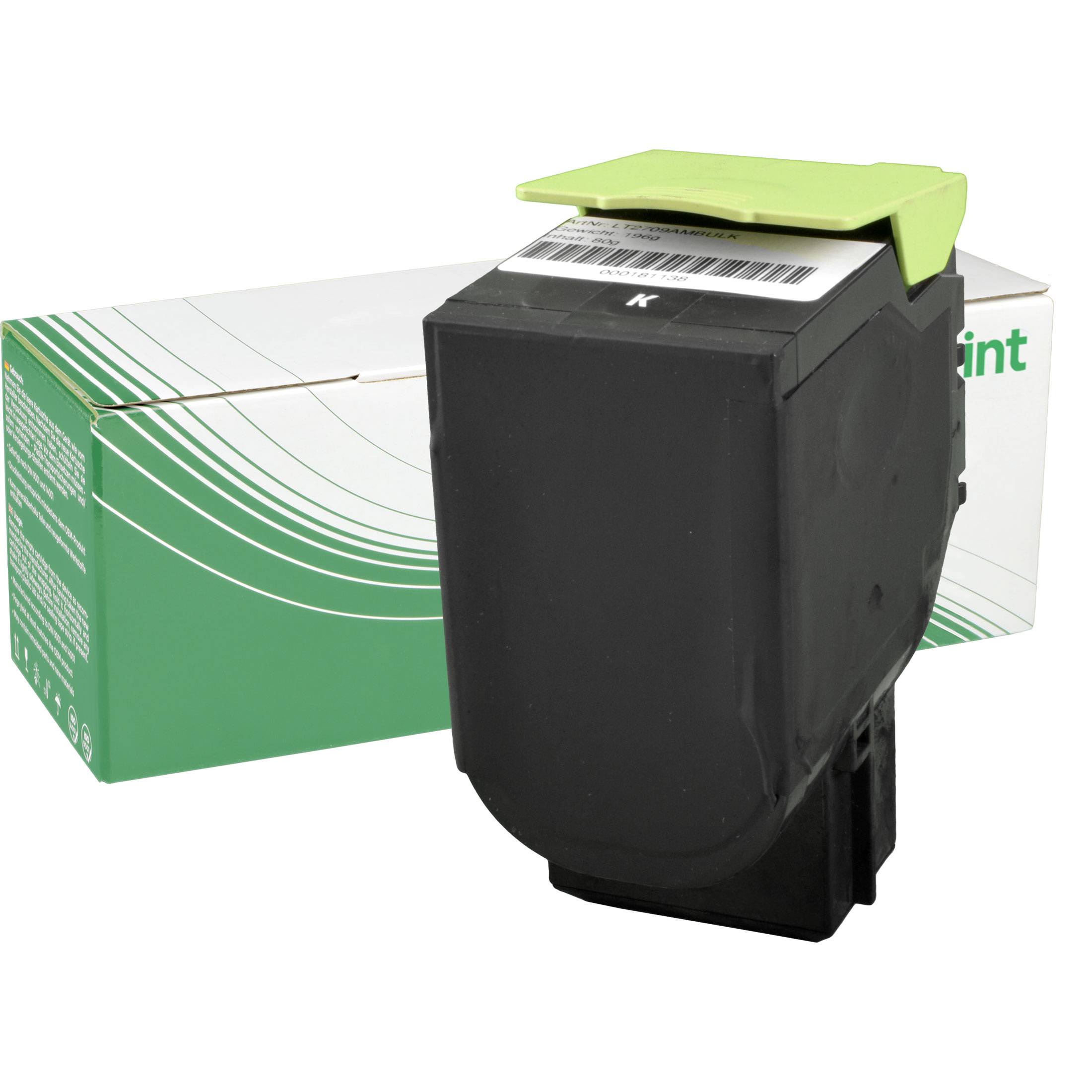 NexoPrint 71B20K0 schwarz Toner kompatibel mit Lexmark CX317dn CX417de CX517de 3300 Seiten