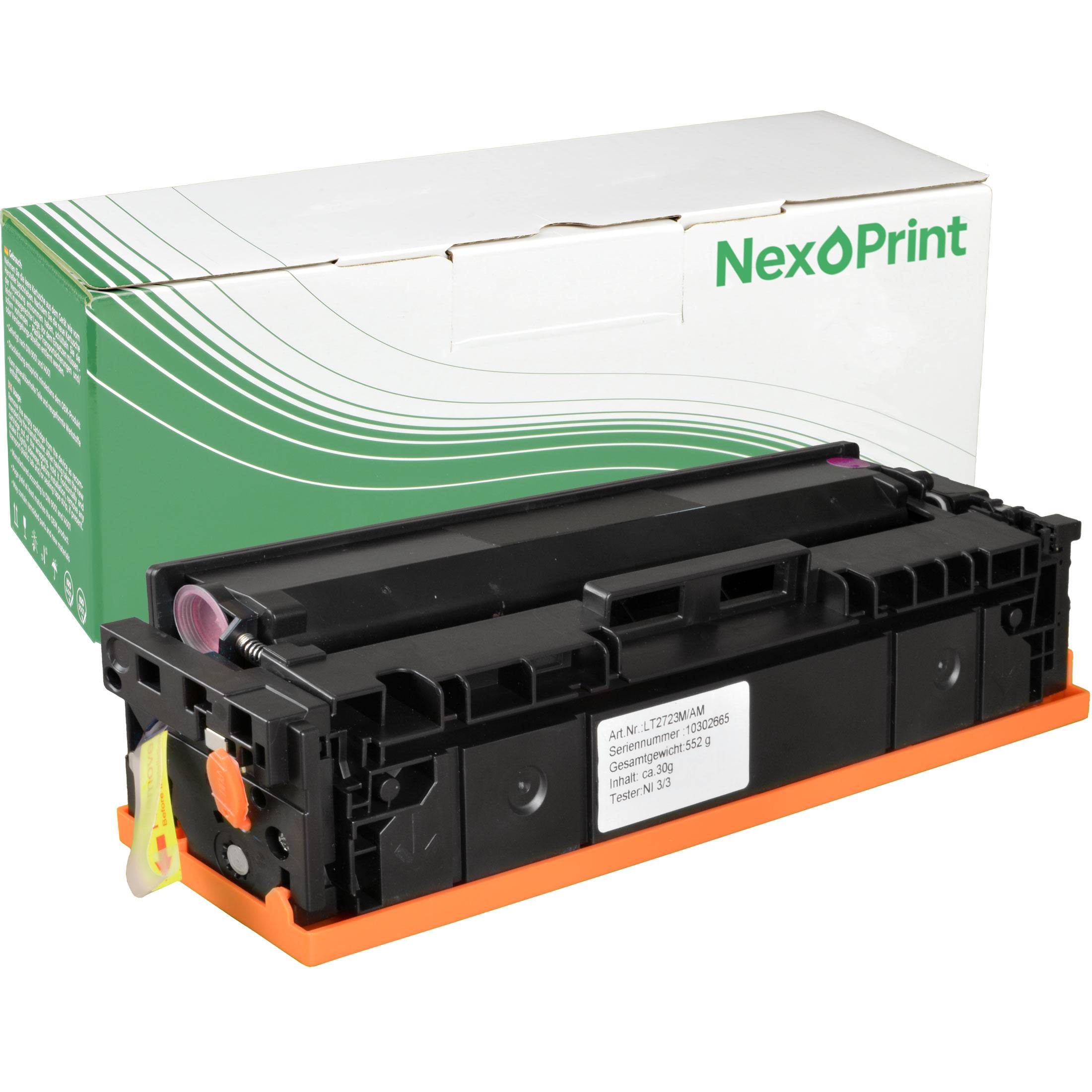 NexoPrint CF533A 205A magenta Toner kompatibel mit HP Color LaserJet Pro MFP M180 fndw Pro MFP M180N Pro MFP M181 fw 1100 Seiten